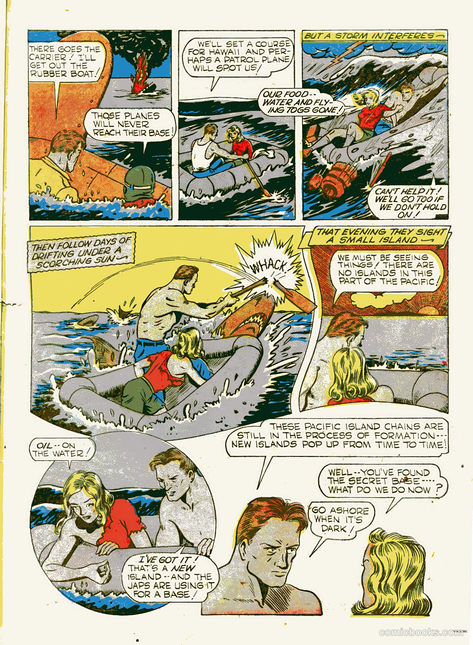 Exciting Comics #27 (1943) — page 59 of 68