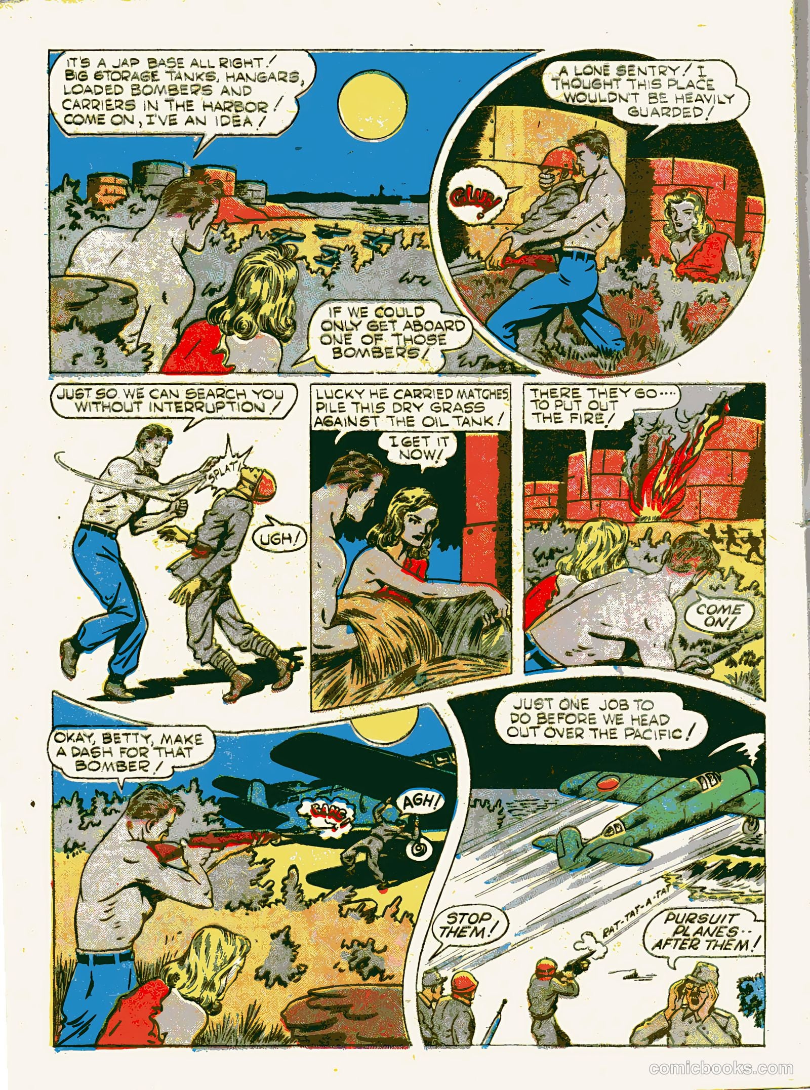Exciting Comics #27 (1943) — page 60 of 68