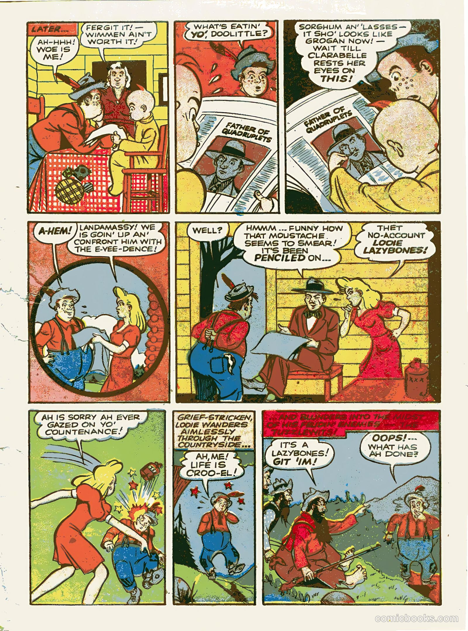 Exciting Comics #27 (1943) — page 63 of 68