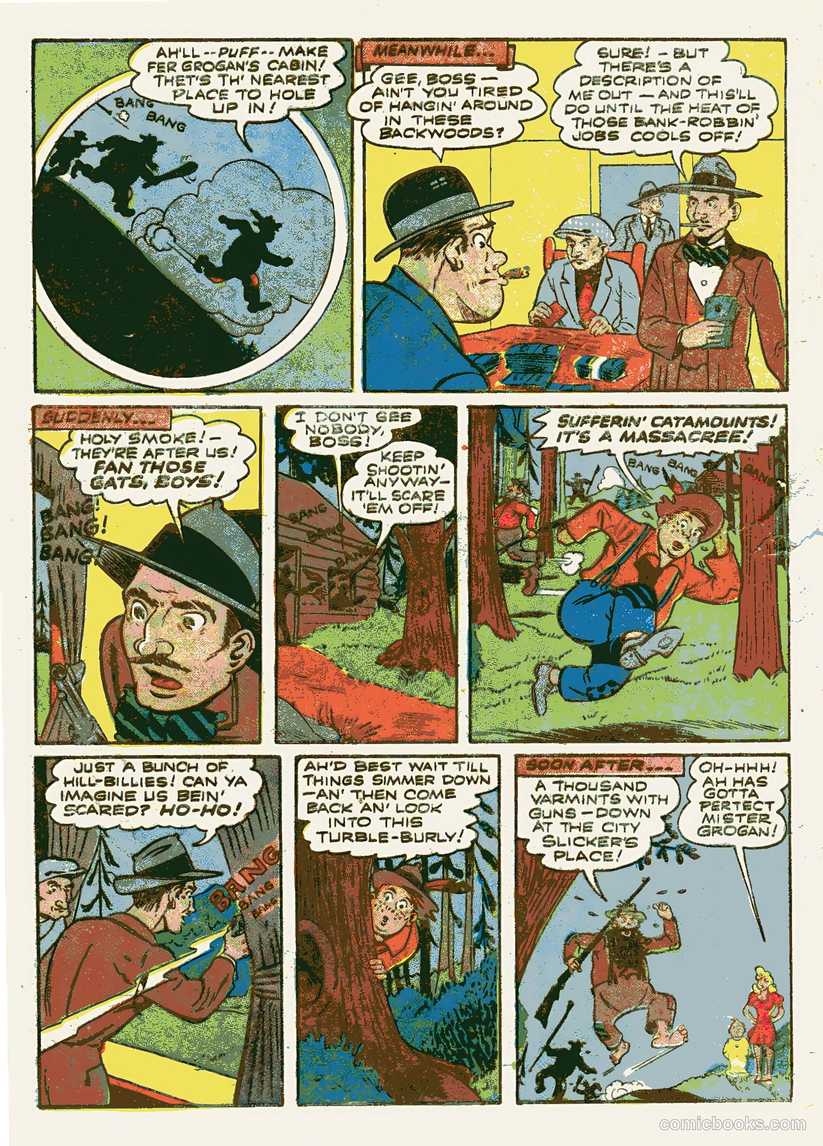Exciting Comics #27 (1943) — page 64 of 68