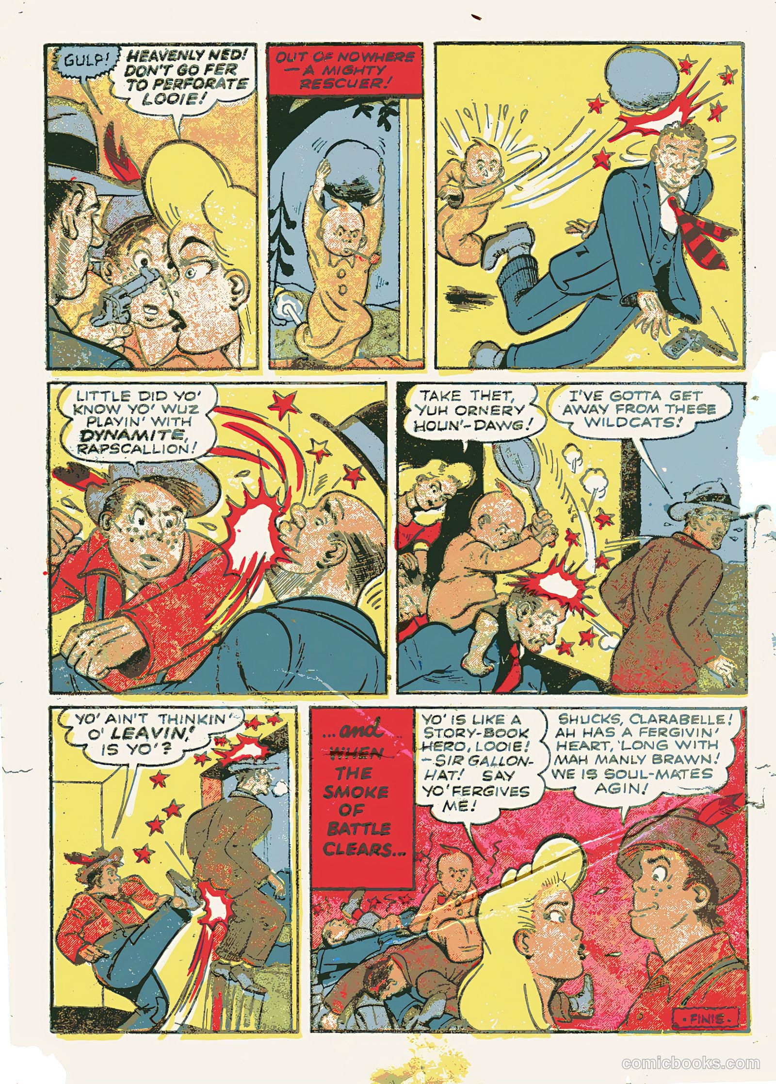Exciting Comics #27 (1943) — page 66 of 68