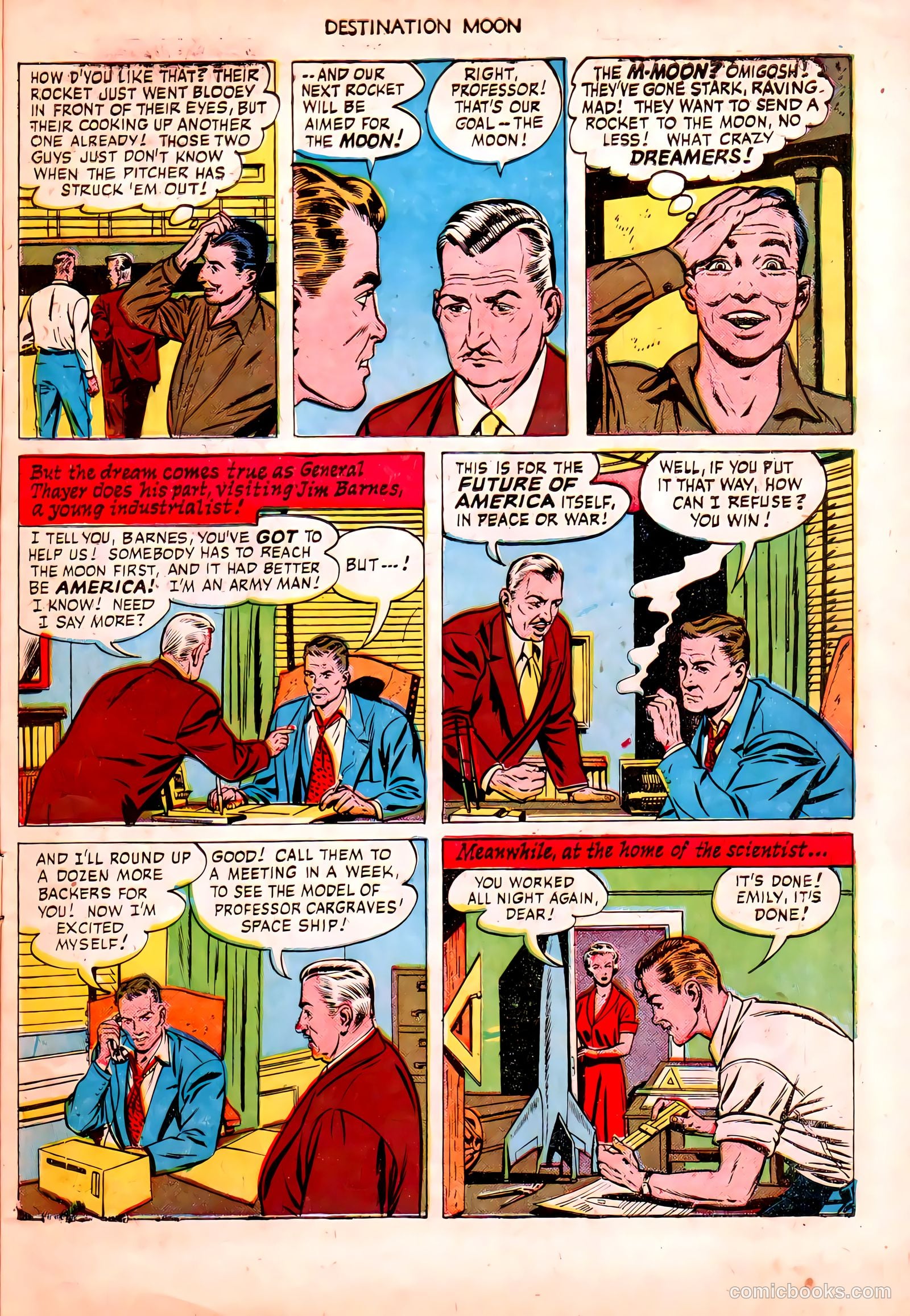 Destination Moon #1 (1950) — page 7 of 36