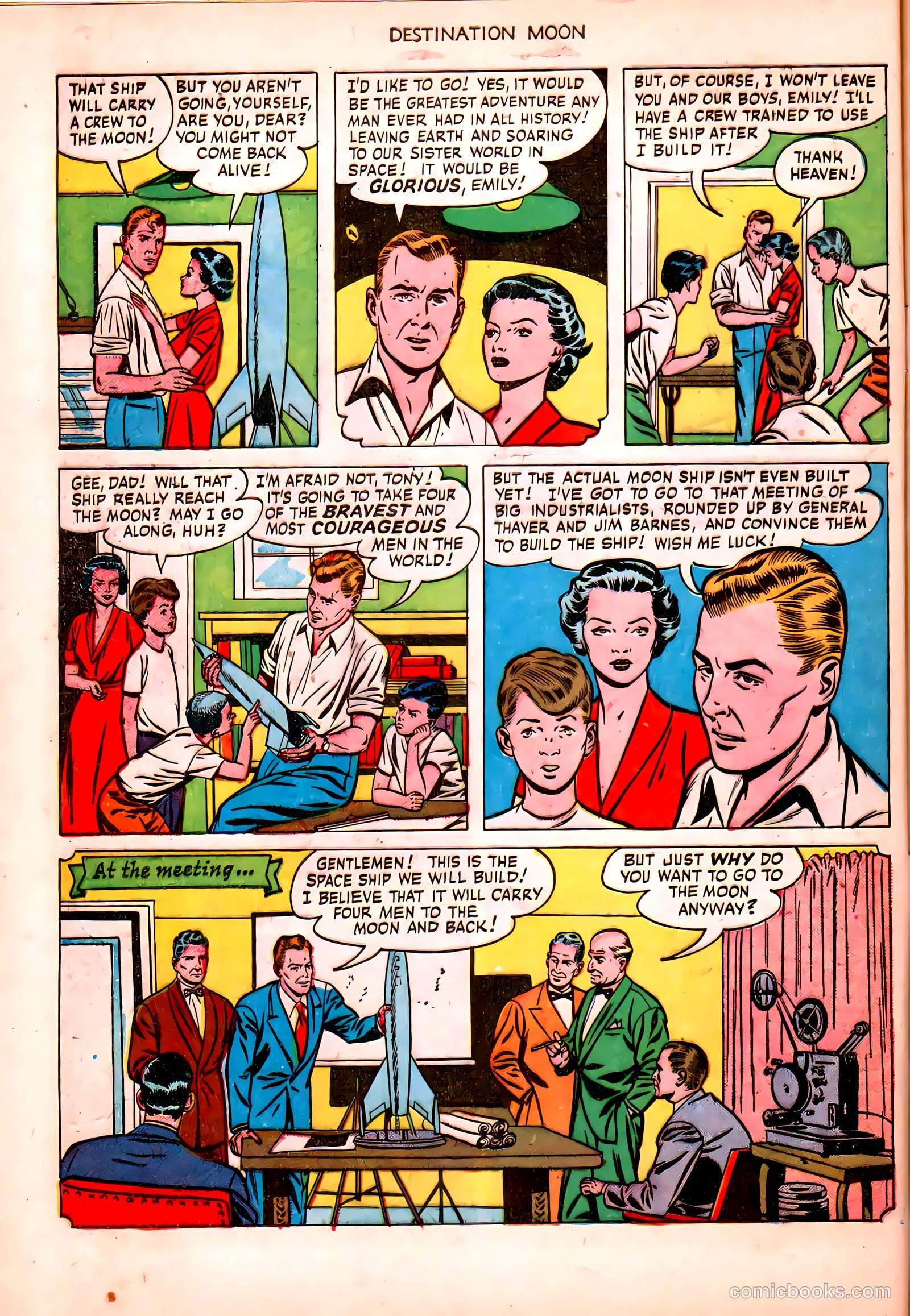 Destination Moon #1 (1950) — page 8 of 36
