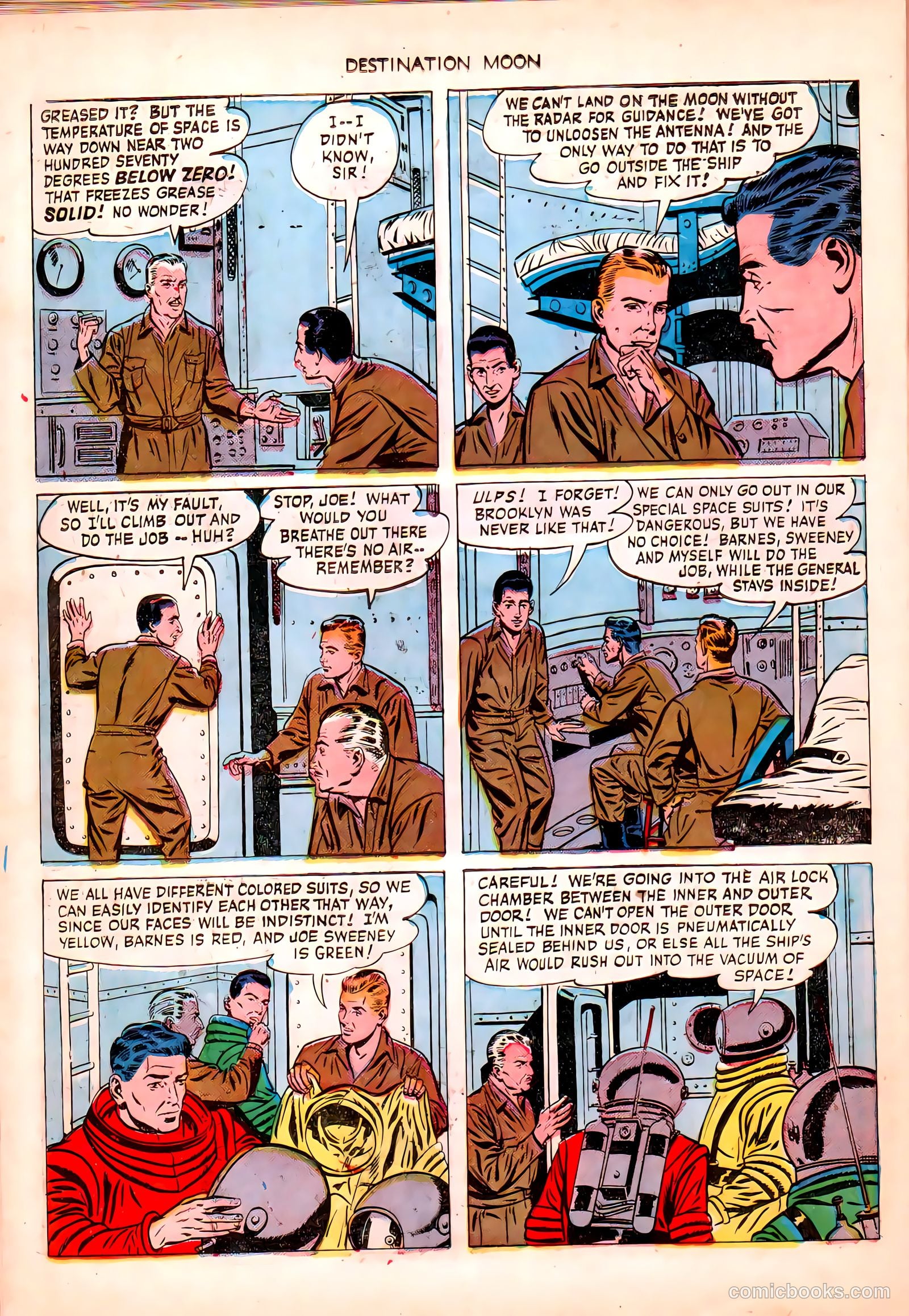 Destination Moon #1 (1950) — page 22 of 36