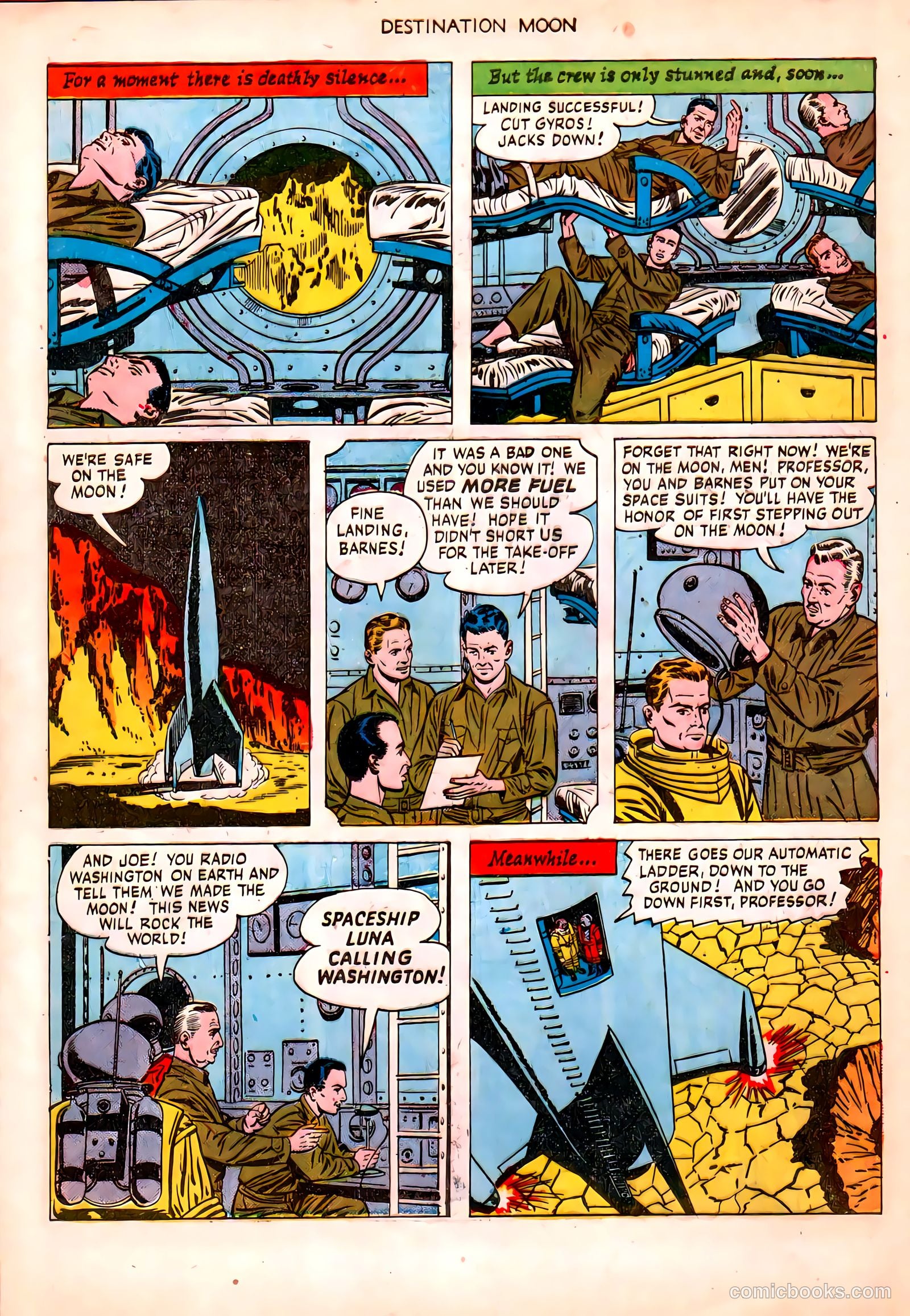 Destination Moon #1 (1950) — page 28 of 36