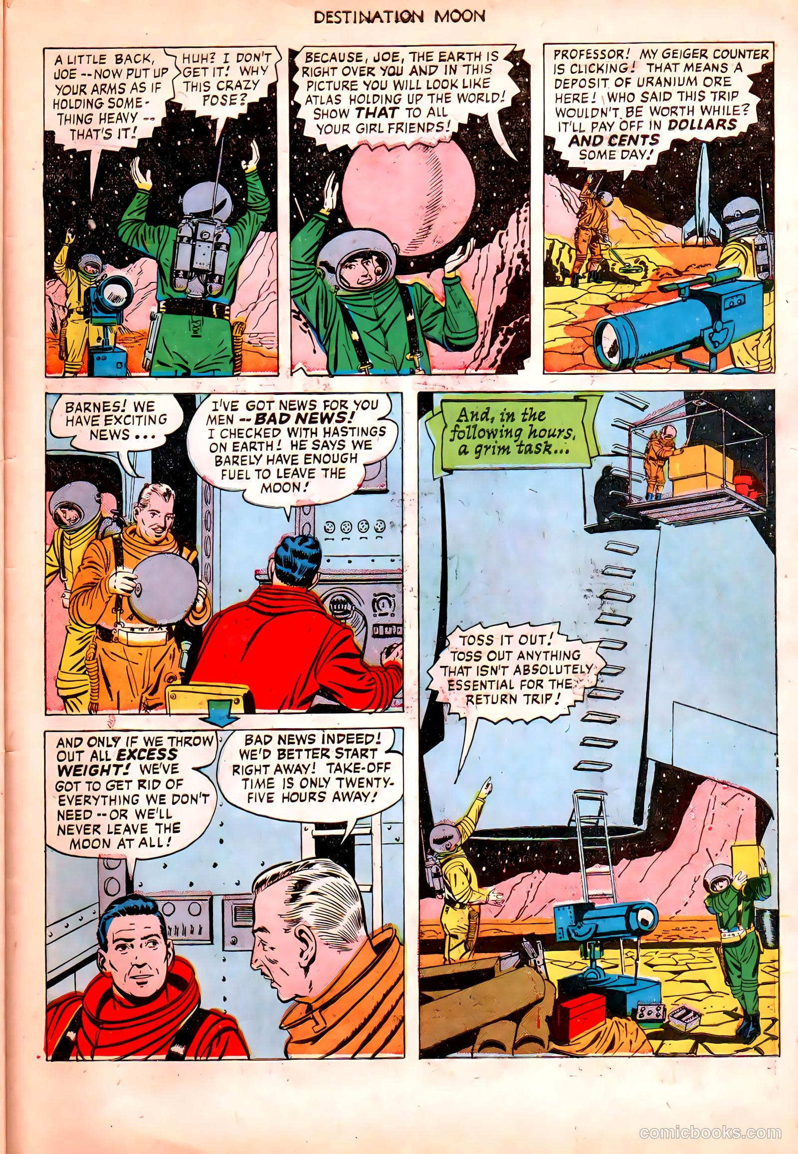 Destination Moon #1 (1950) — page 31 of 36