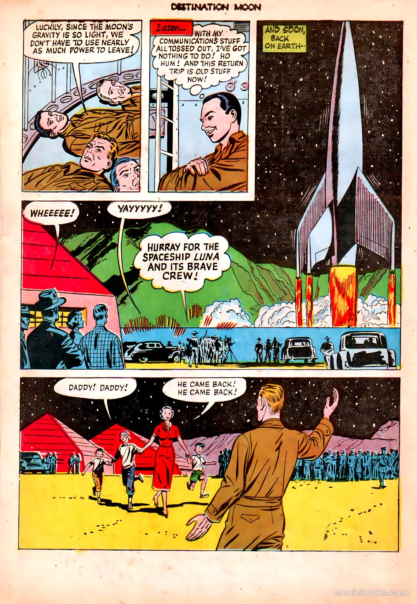 Destination Moon #1 (1950) — page 34 of 36