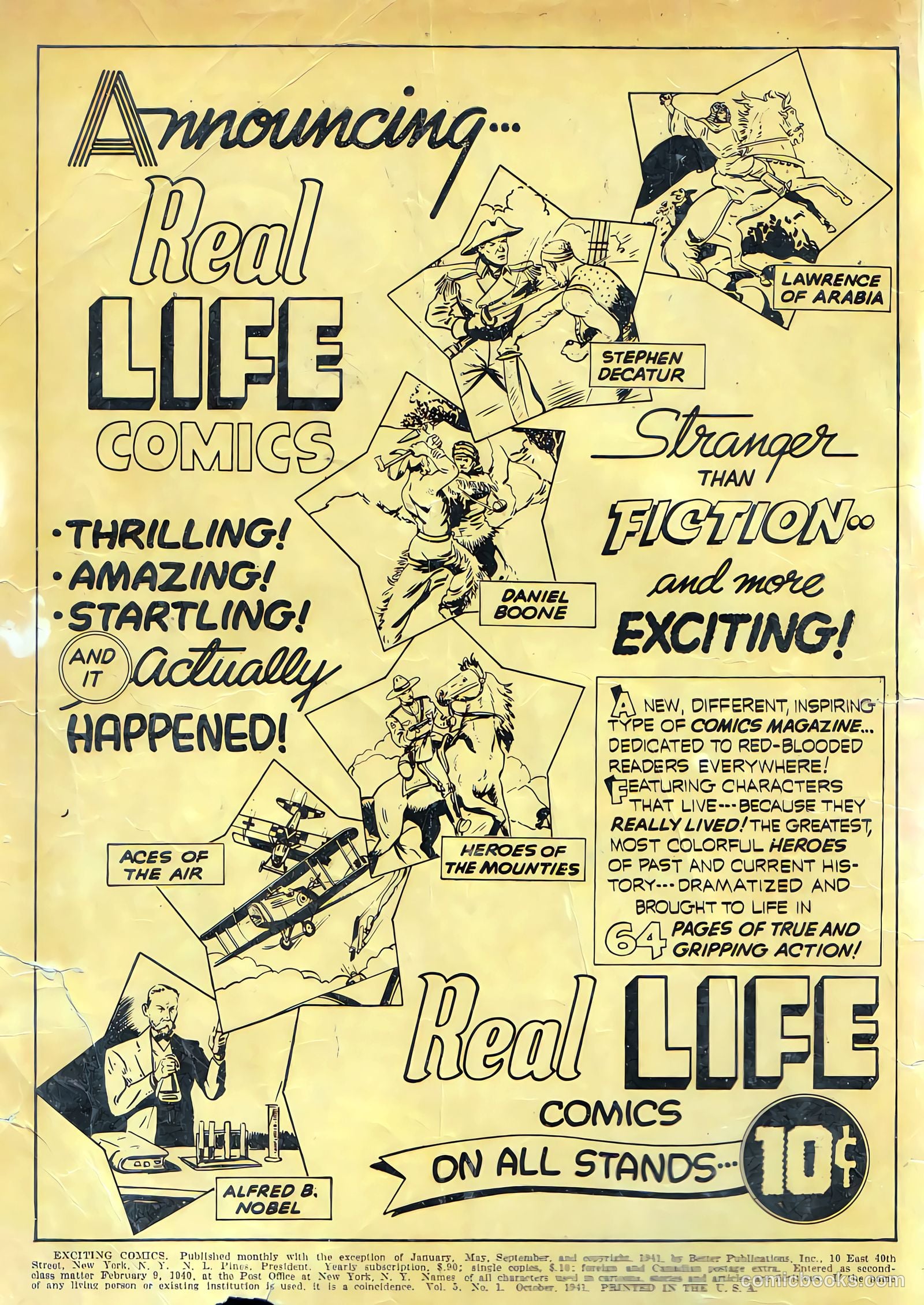 Exciting Comics #13 (1941) — page 3 of 69