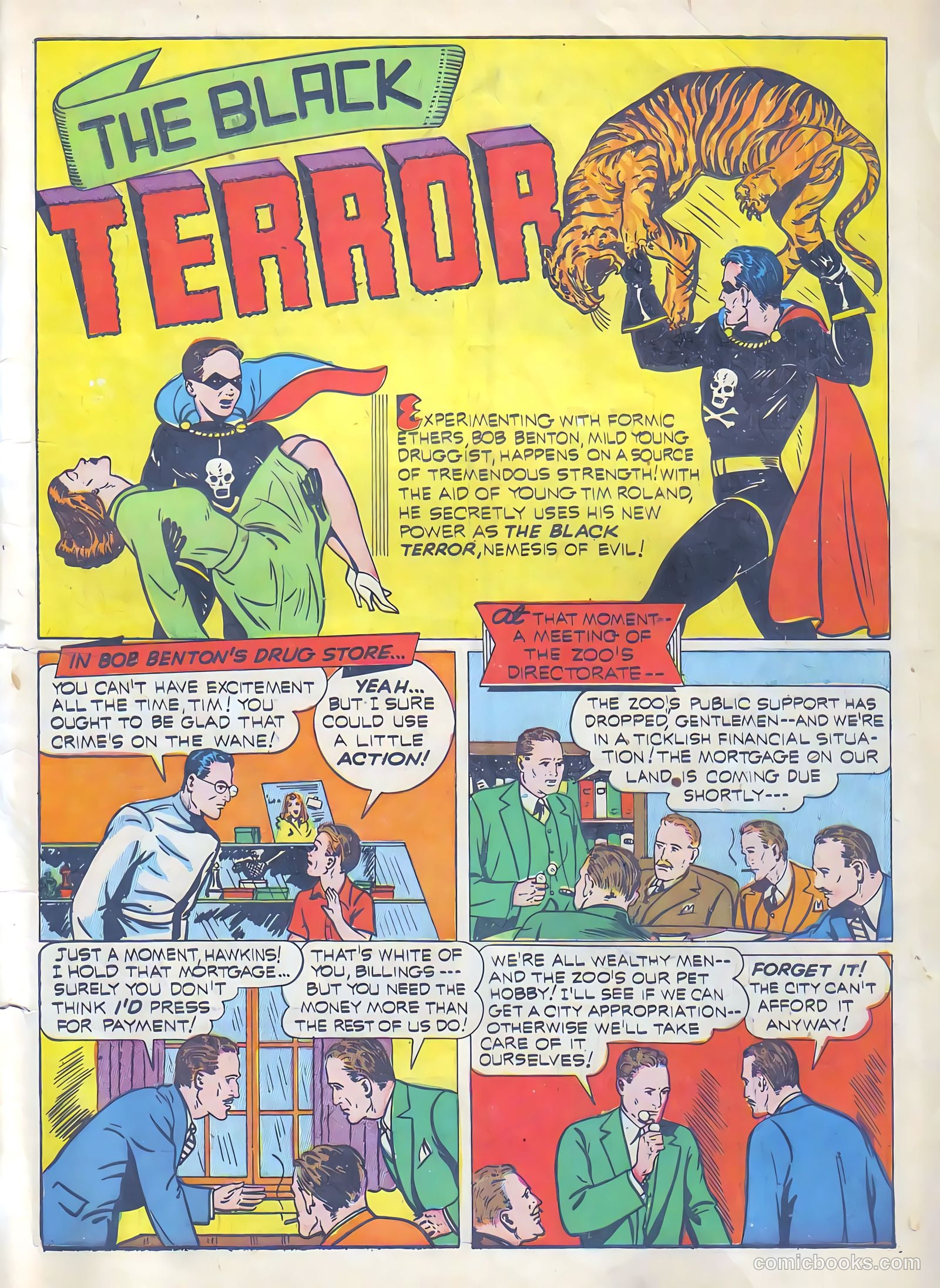 Exciting Comics #13 (1941) — page 4 of 69