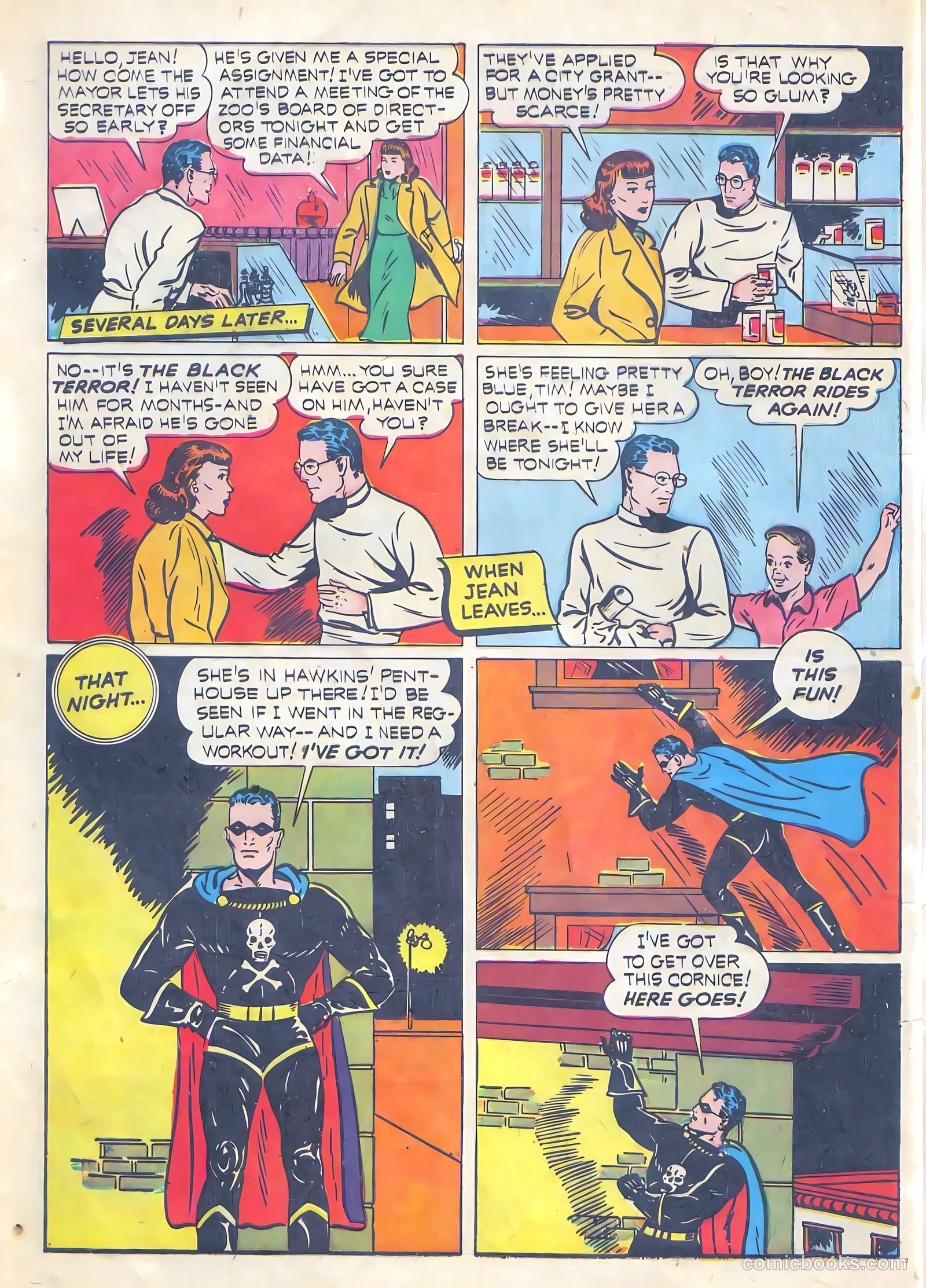 Exciting Comics #13 (1941) — page 5 of 69