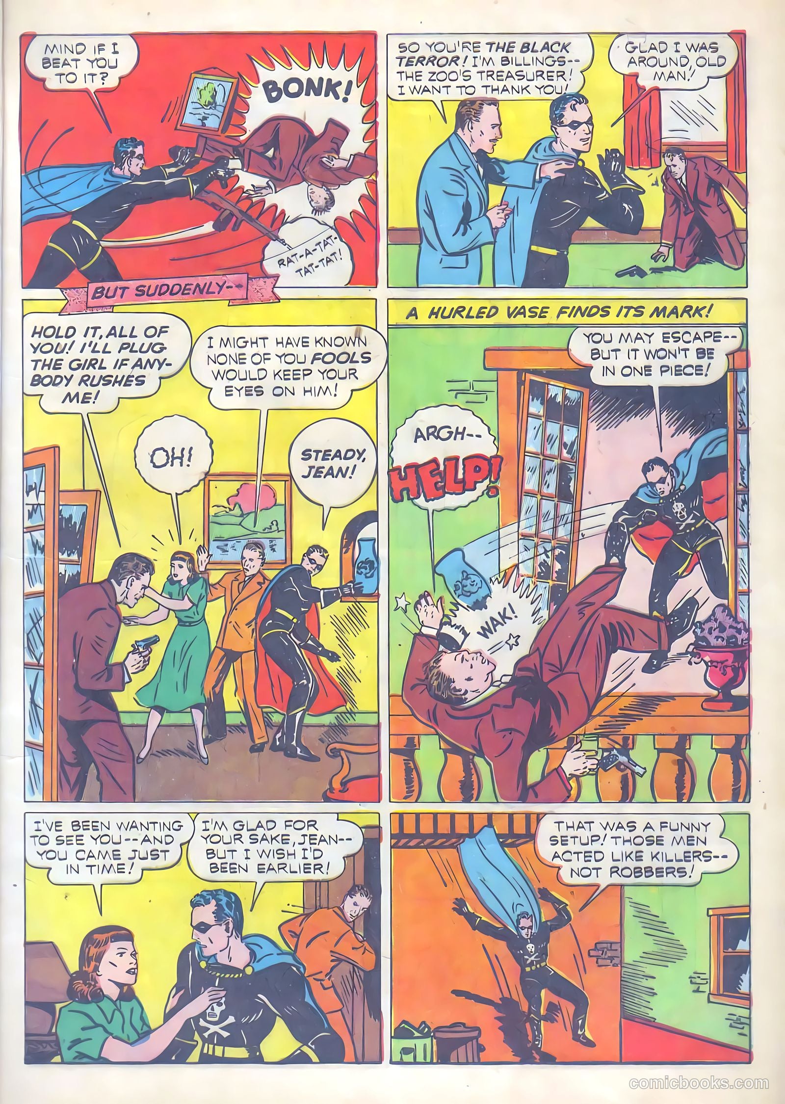 Exciting Comics #13 (1941) — page 8 of 69
