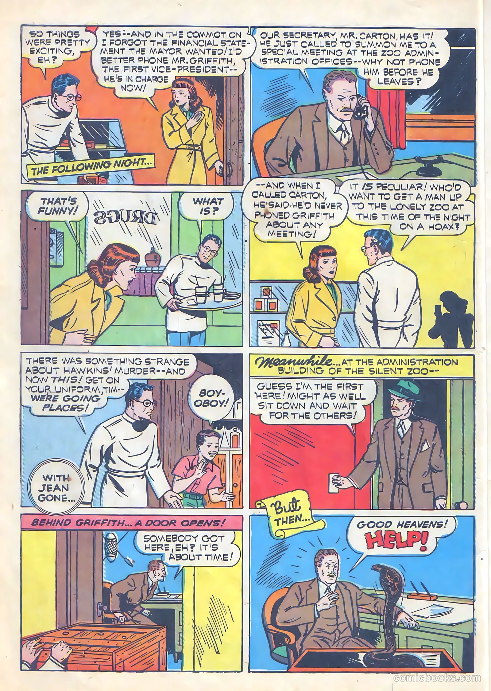 Exciting Comics #13 (1941) — page 9 of 69