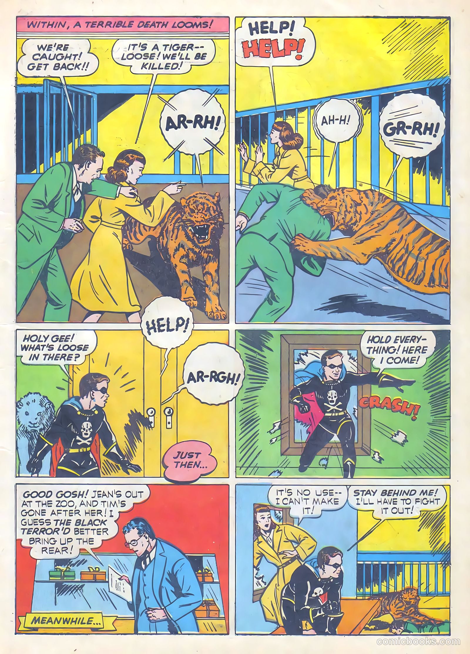Exciting Comics #13 (1941) — page 12 of 69