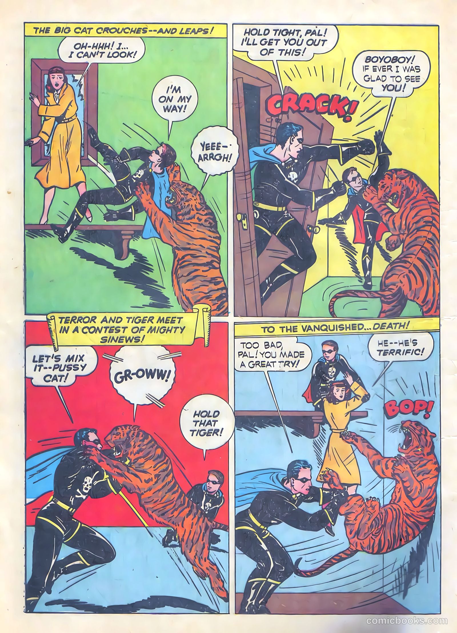 Exciting Comics #13 (1941) — page 13 of 69