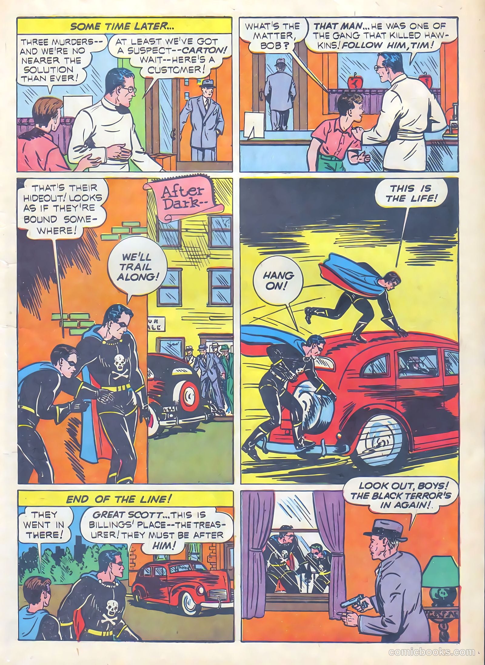 Exciting Comics #13 (1941) — page 14 of 69