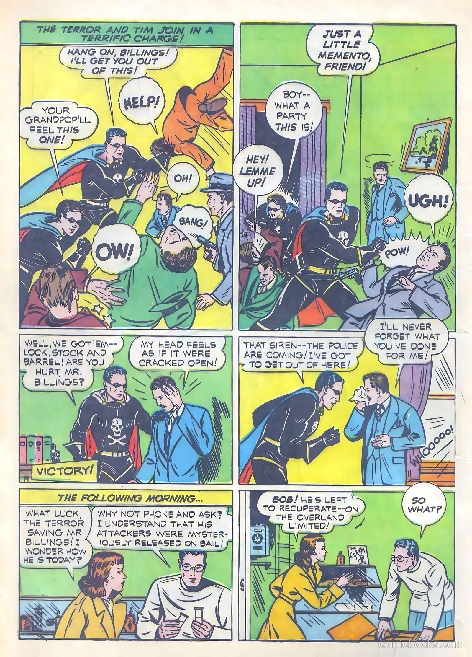 Exciting Comics #13 (1941) — page 15 of 69