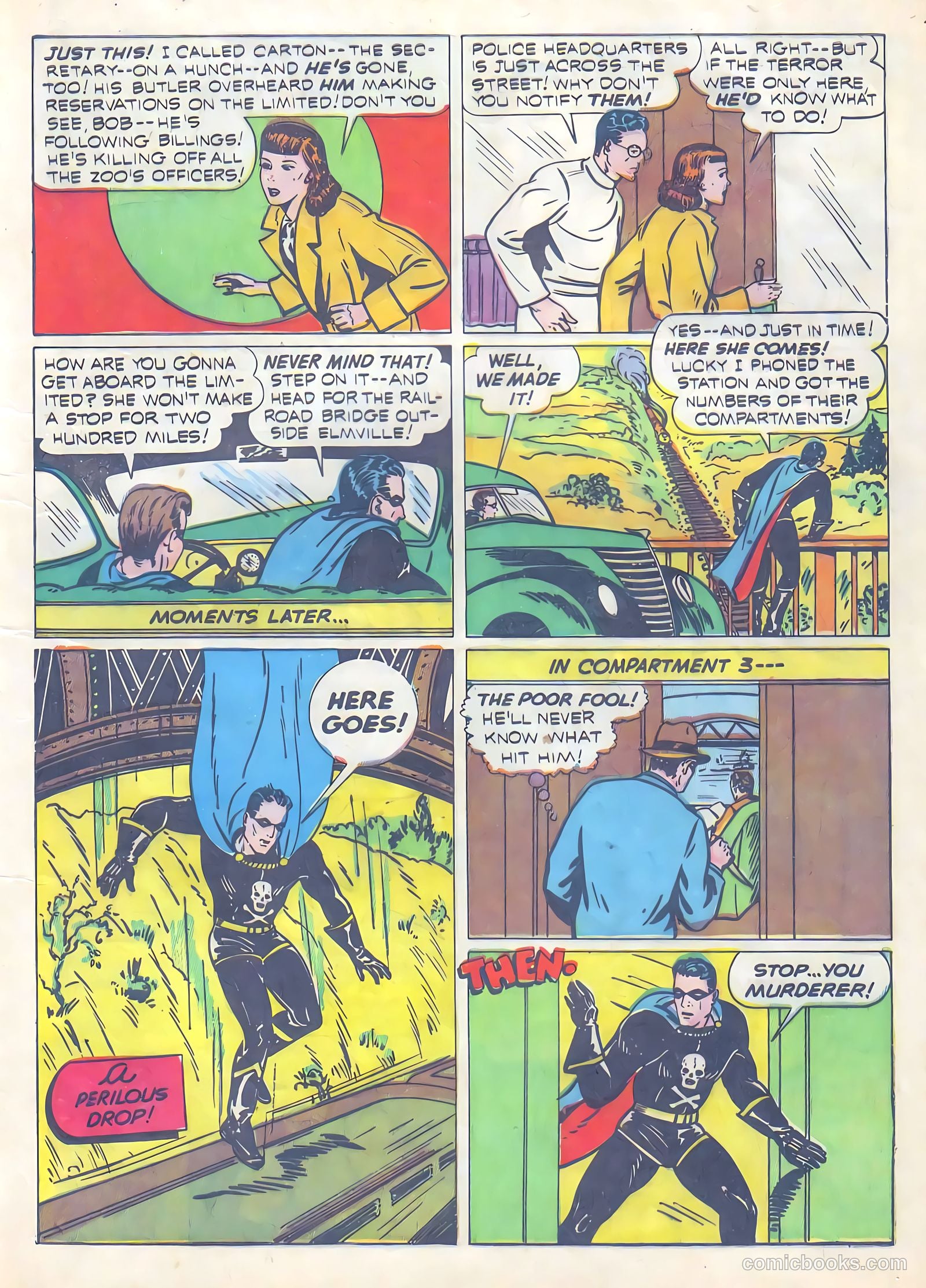 Exciting Comics #13 (1941) — page 16 of 69