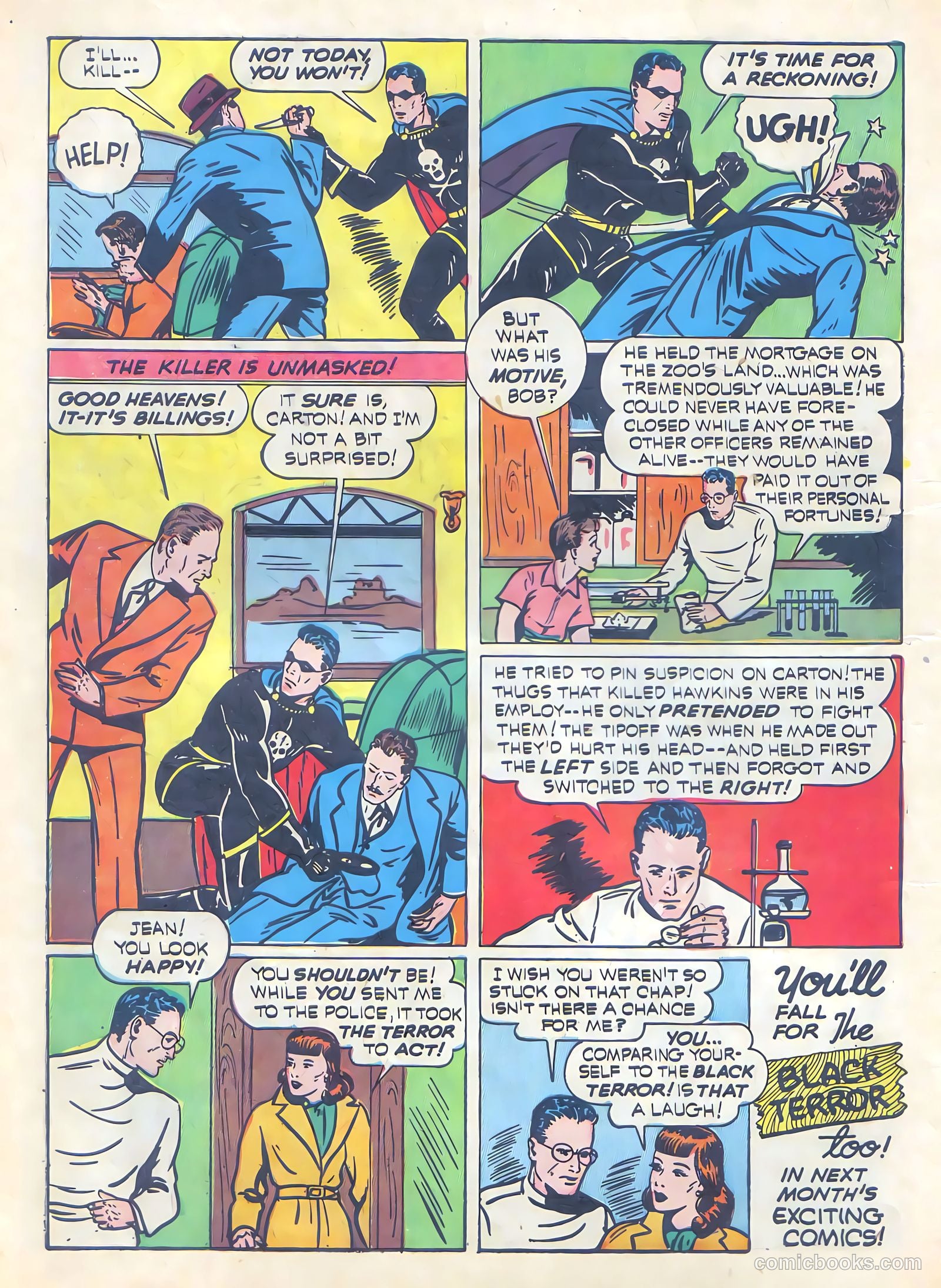 Exciting Comics #13 (1941) — page 17 of 69