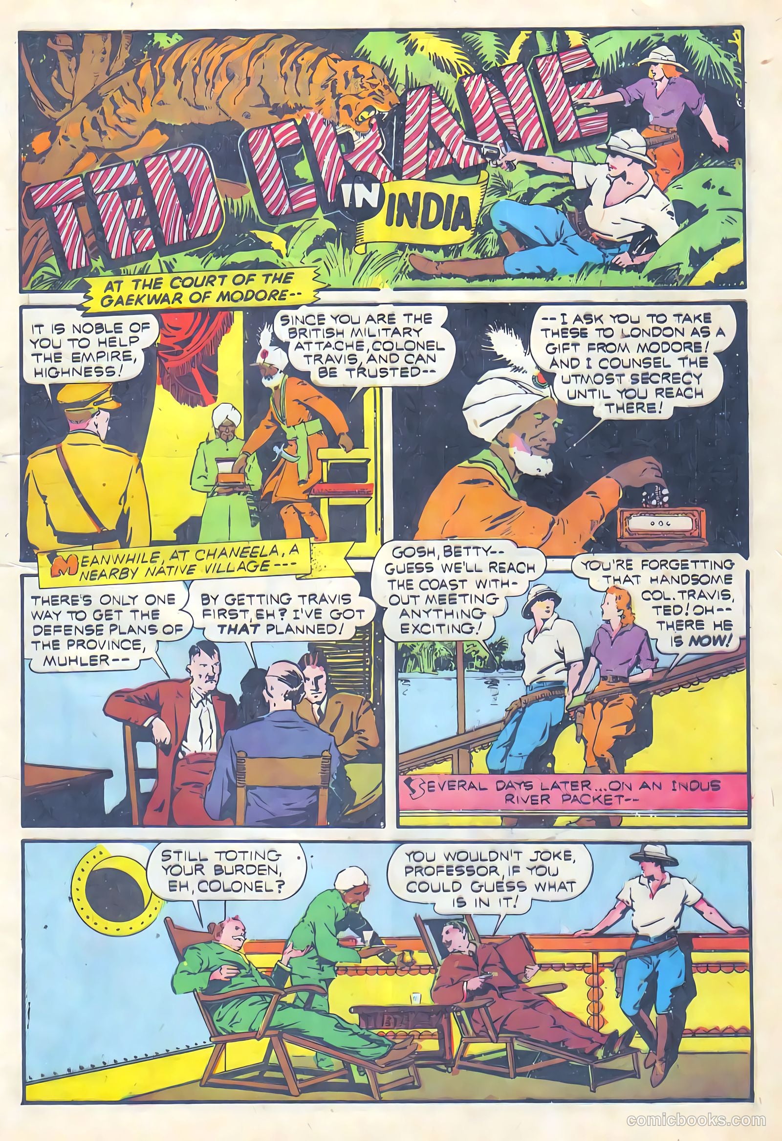 Exciting Comics #13 (1941) — page 18 of 69