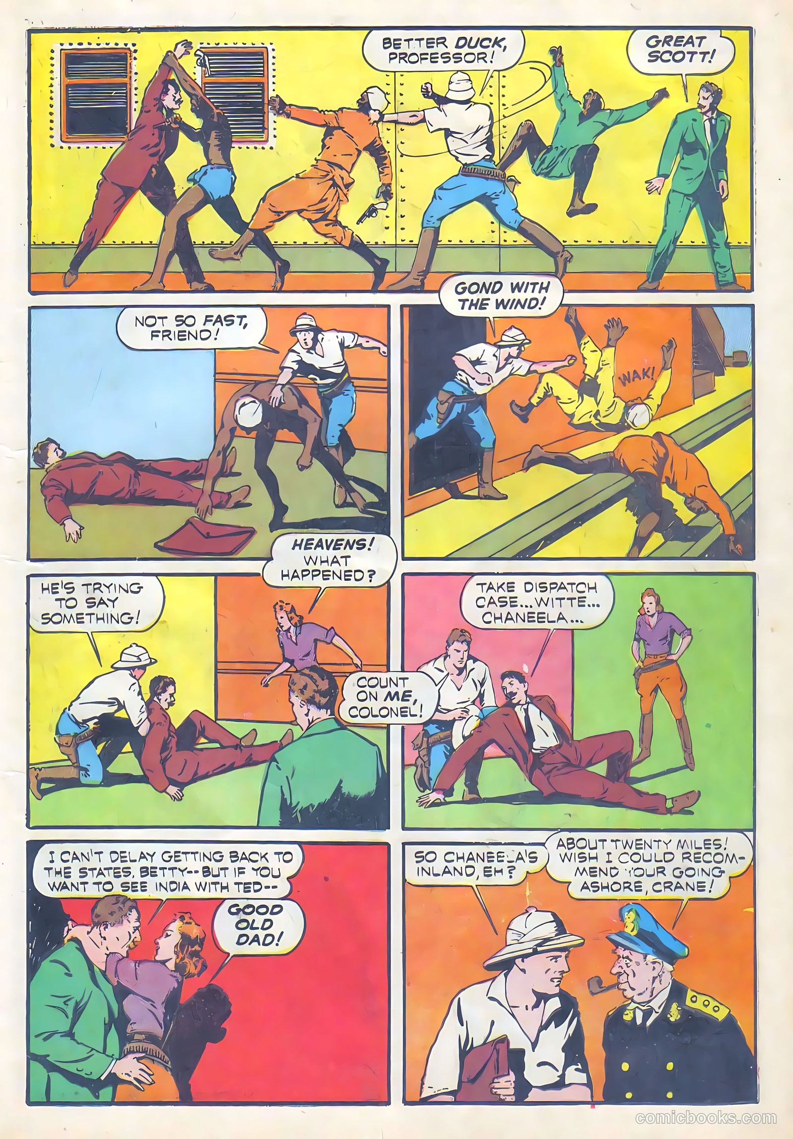 Exciting Comics #13 (1941) — page 20 of 69