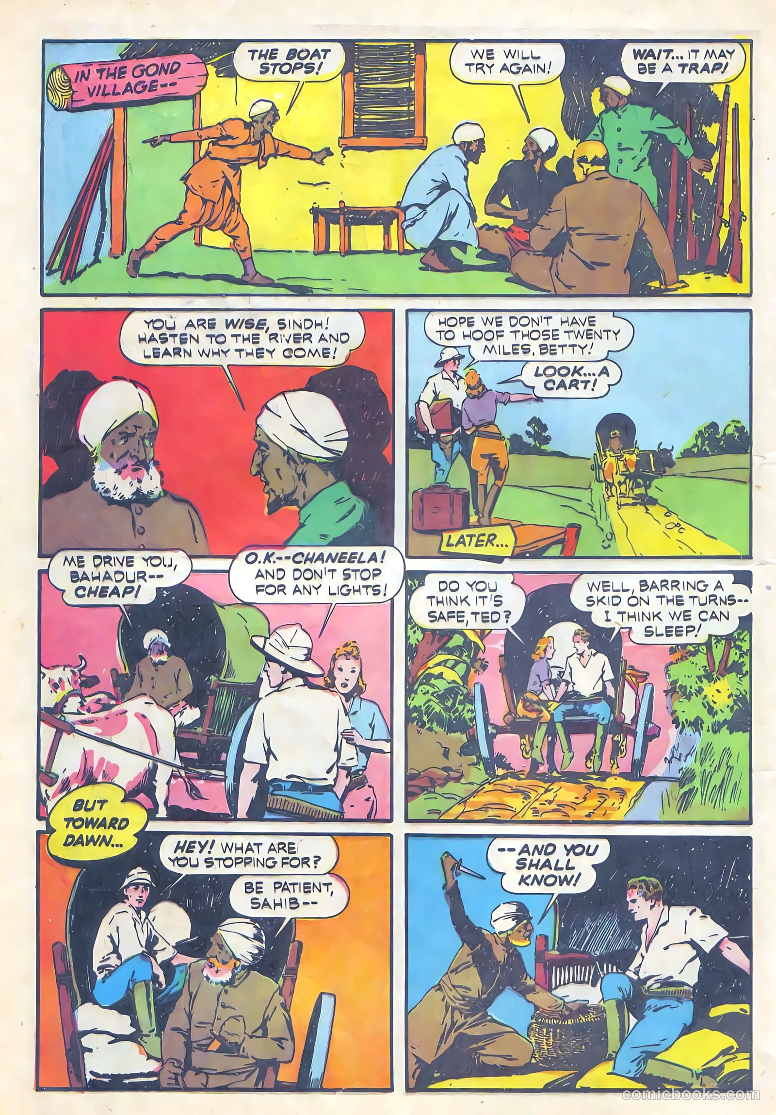Exciting Comics #13 (1941) — page 21 of 69