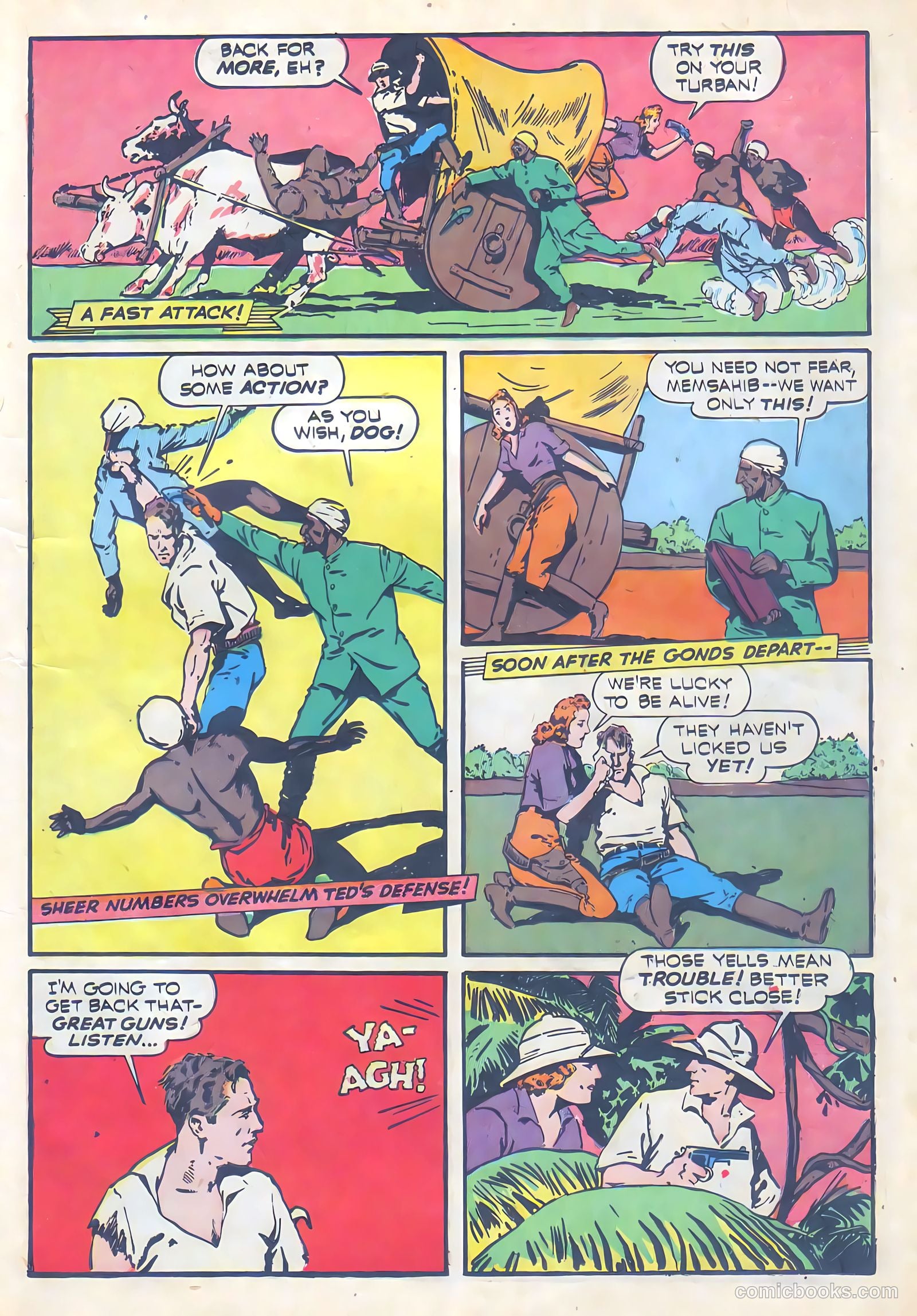 Exciting Comics #13 (1941) — page 22 of 69