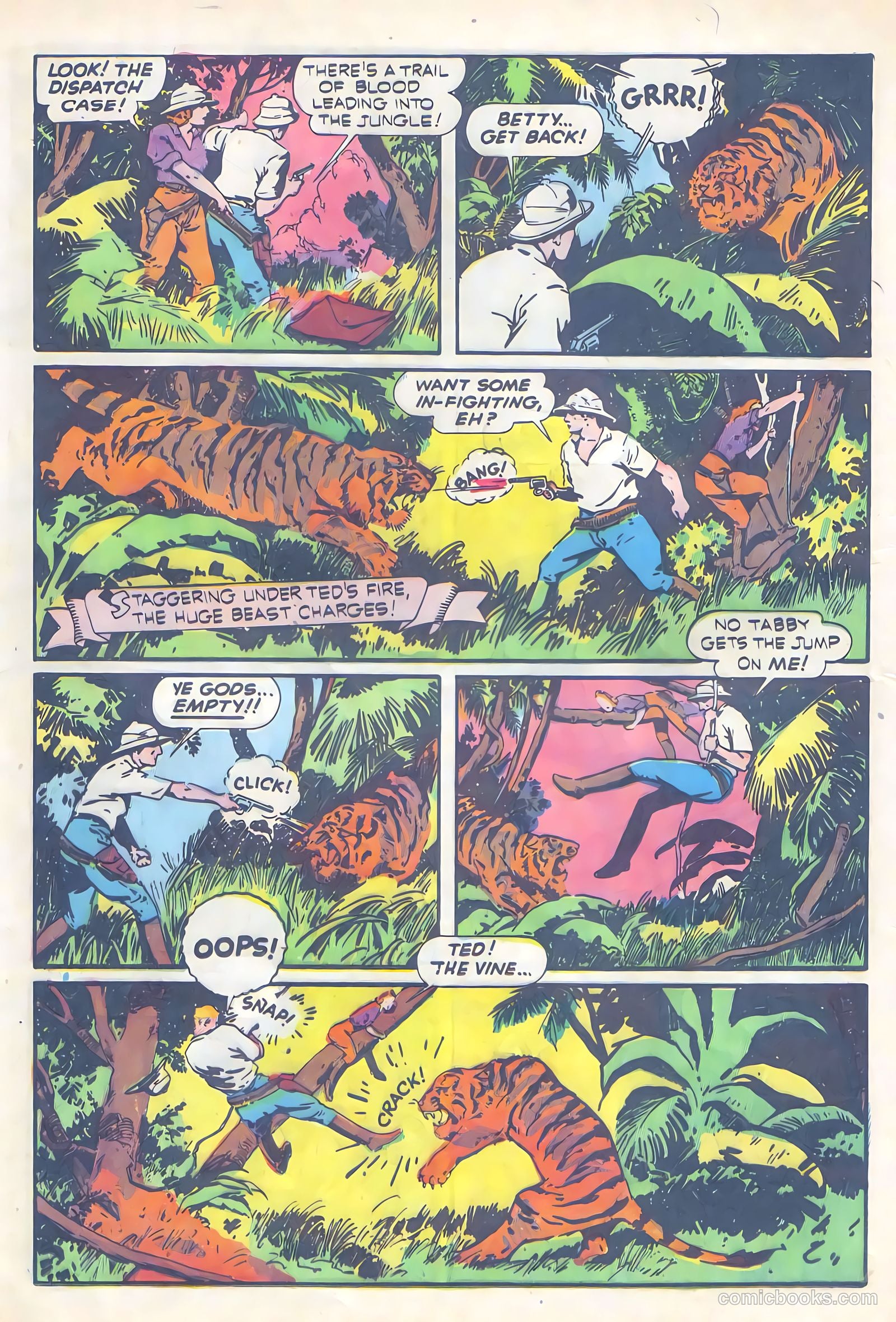 Exciting Comics #13 (1941) — page 23 of 69