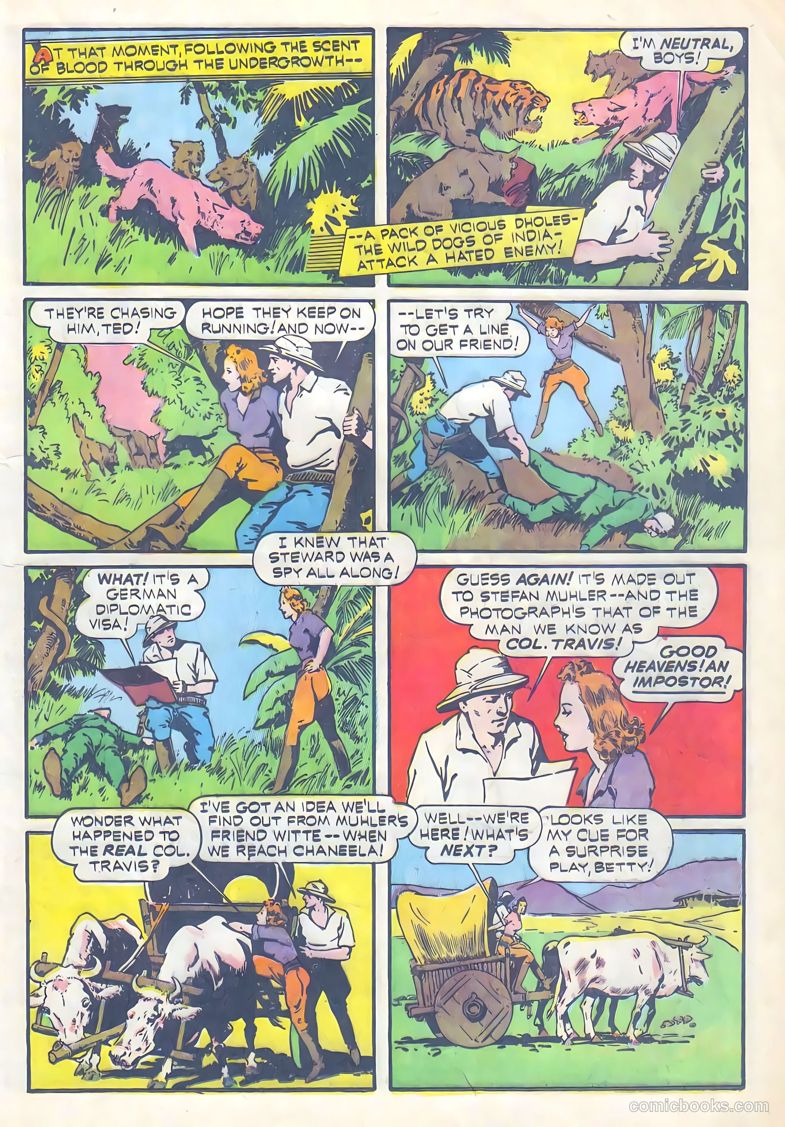 Exciting Comics #13 (1941) — page 24 of 69