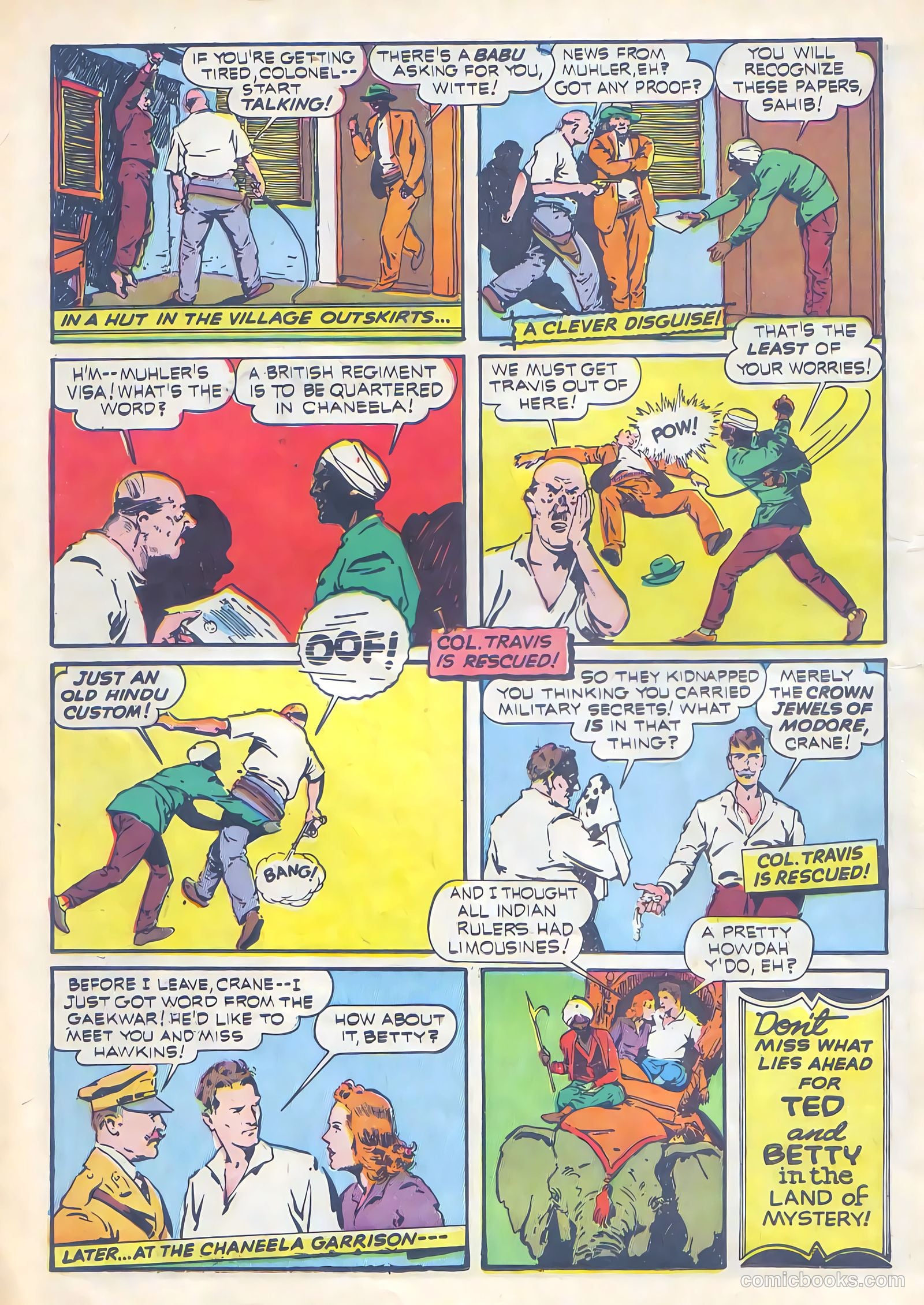 Exciting Comics #13 (1941) — page 25 of 69