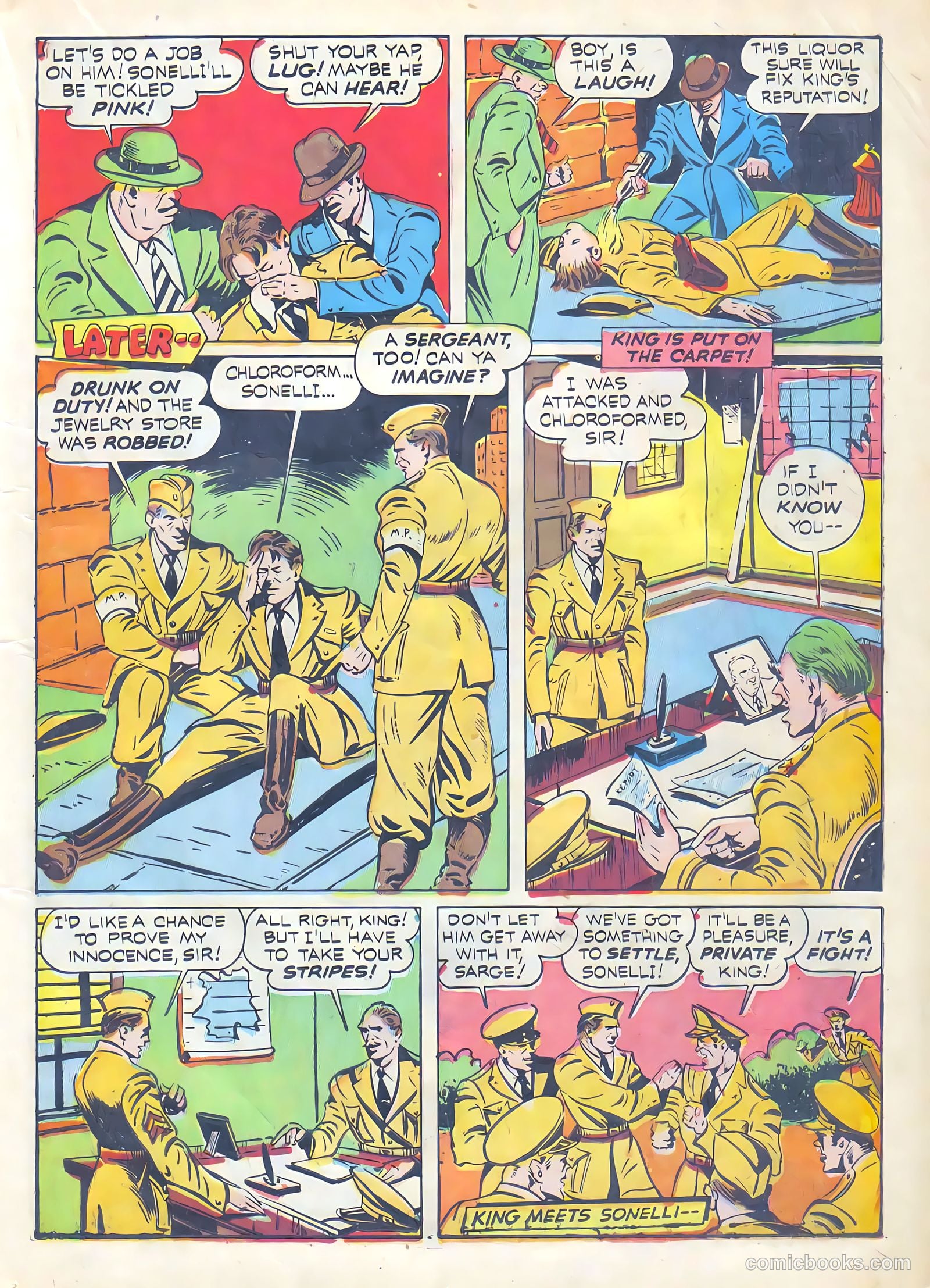 Exciting Comics #13 (1941) — page 28 of 69