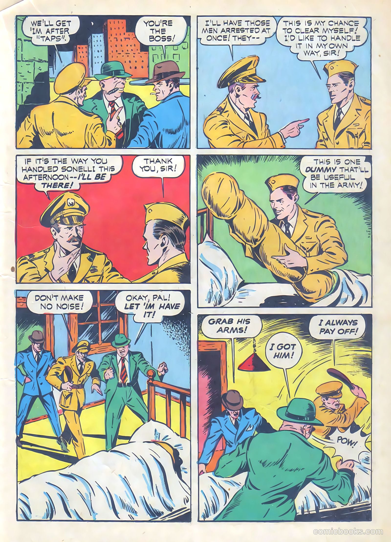 Exciting Comics #13 (1941) — page 30 of 69
