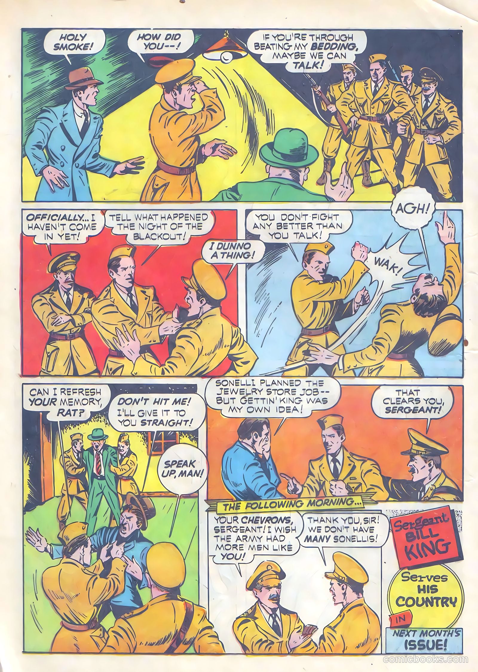 Exciting Comics #13 (1941) — page 31 of 69