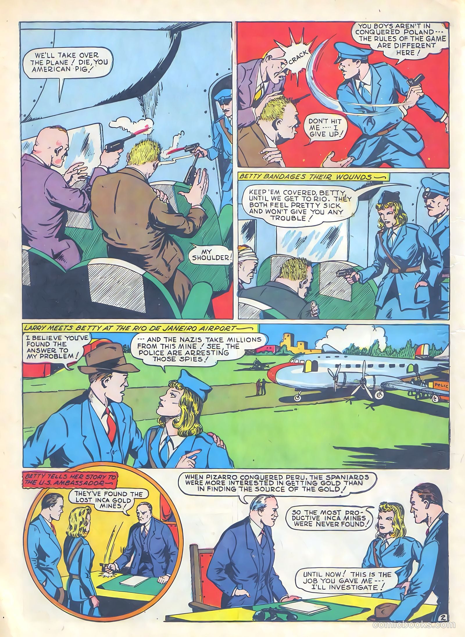 Exciting Comics #13 (1941) — page 33 of 69