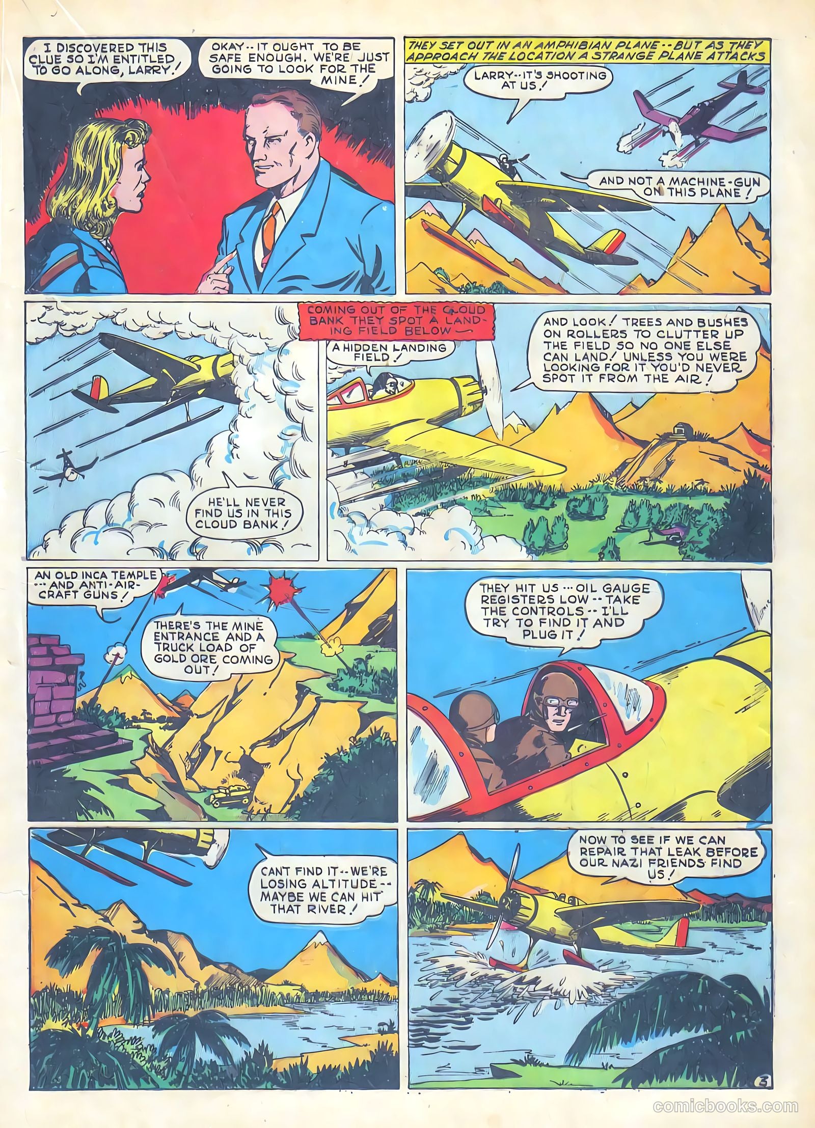 Exciting Comics #13 (1941) — page 34 of 69