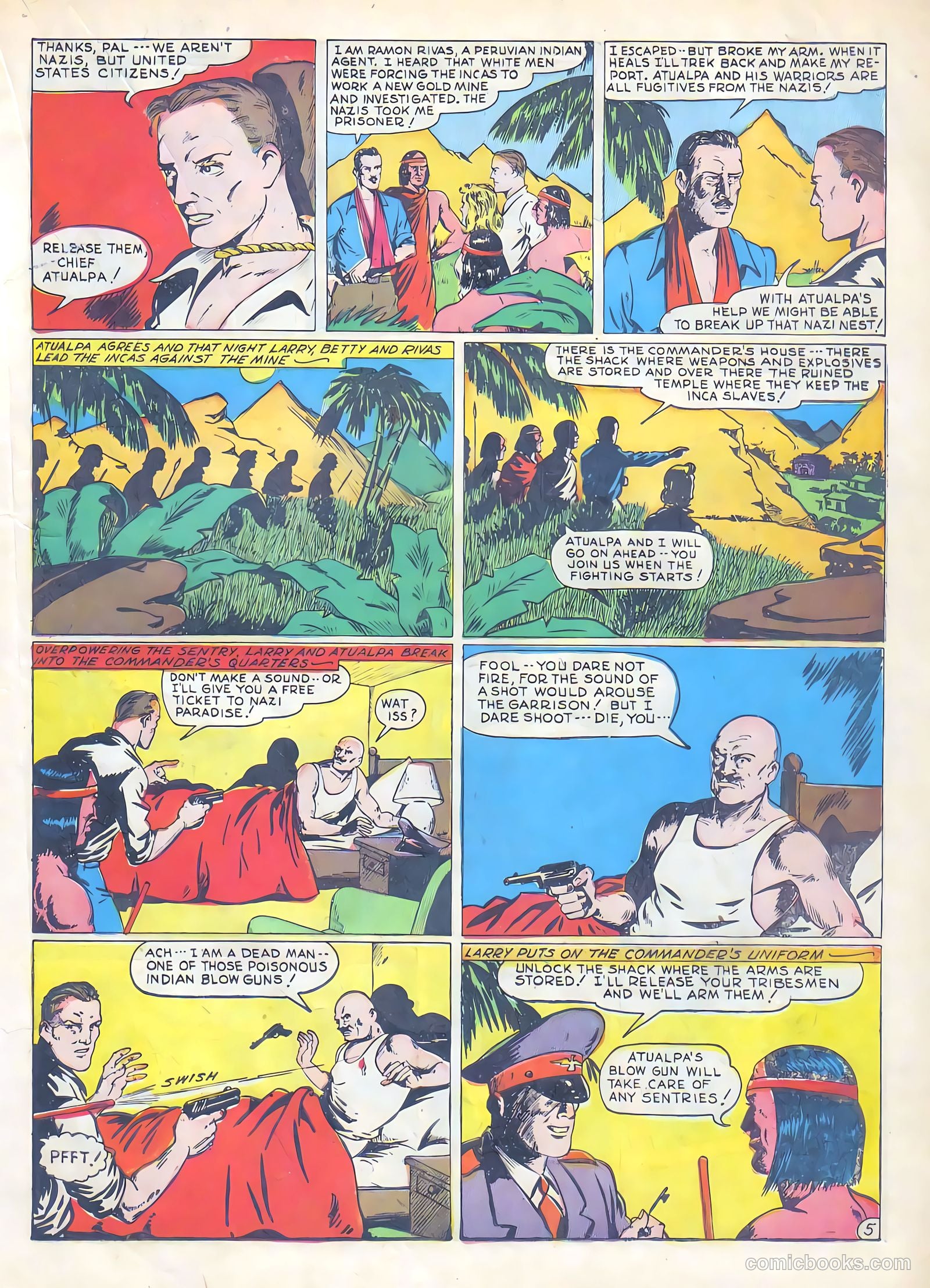 Exciting Comics #13 (1941) — page 36 of 69