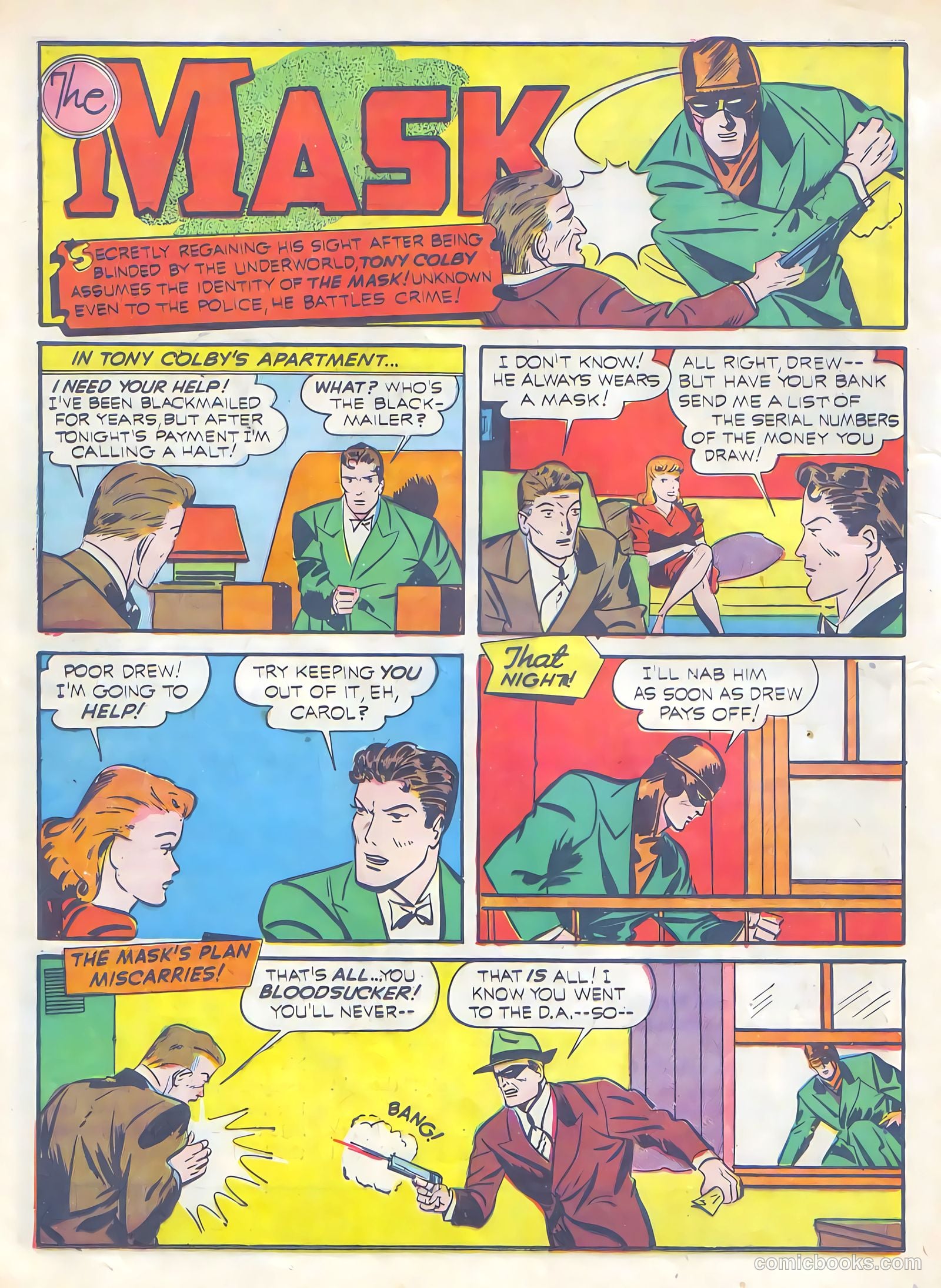 Exciting Comics #13 (1941) — page 39 of 69
