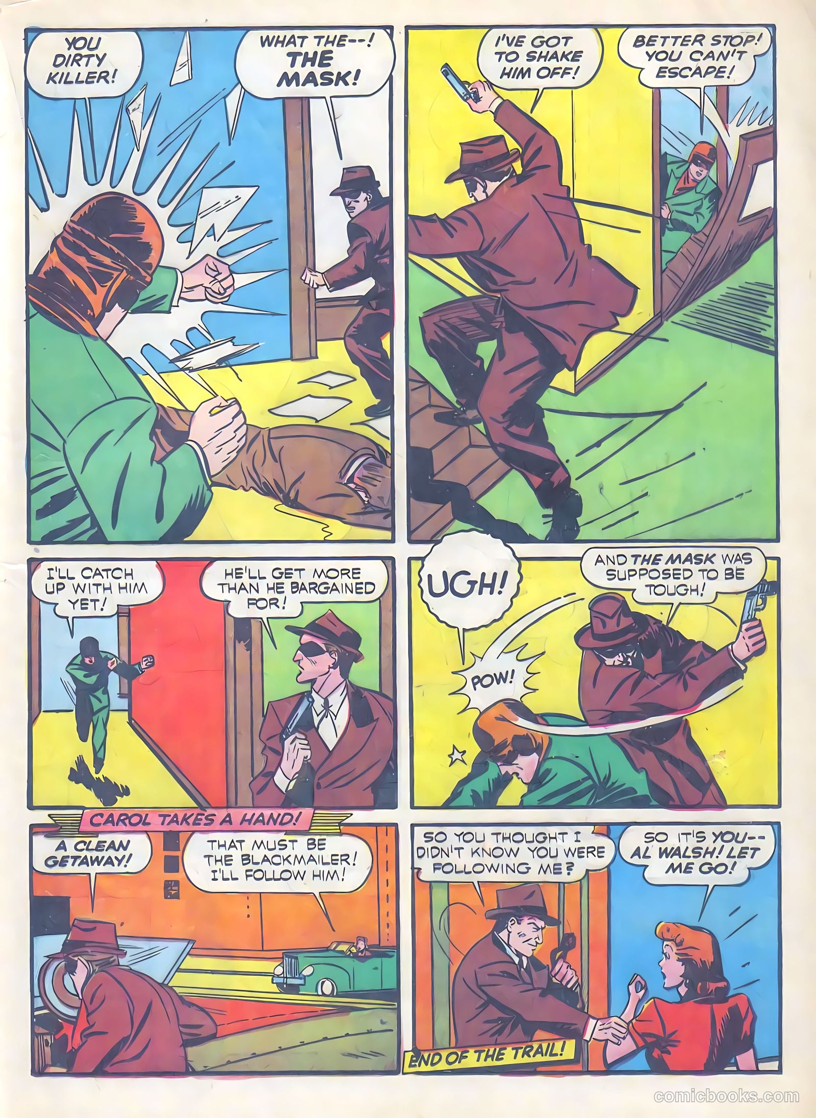 Exciting Comics #13 (1941) — page 40 of 69