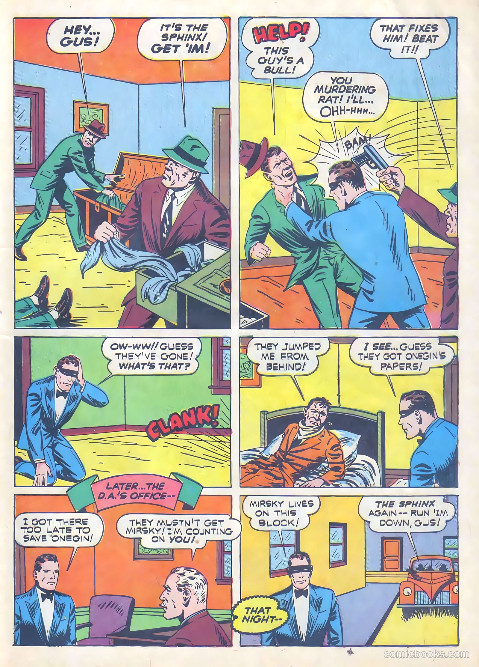 Exciting Comics #13 (1941) — page 54 of 69