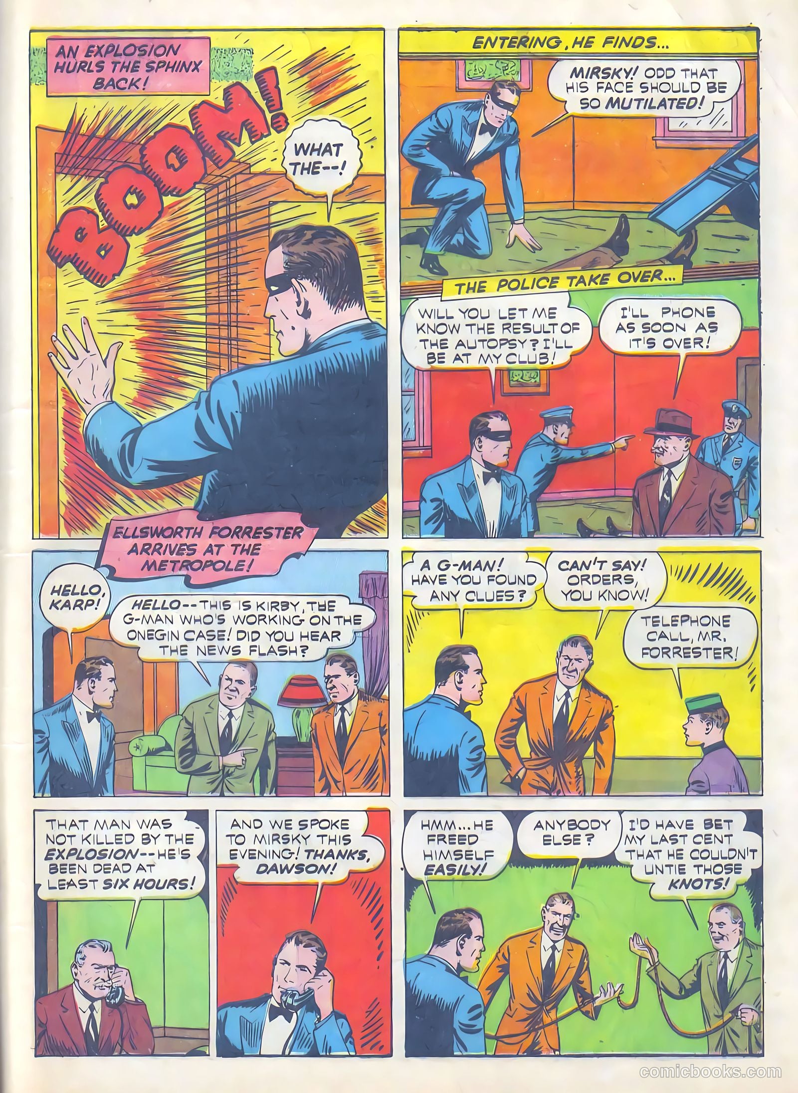 Exciting Comics #13 (1941) — page 56 of 69