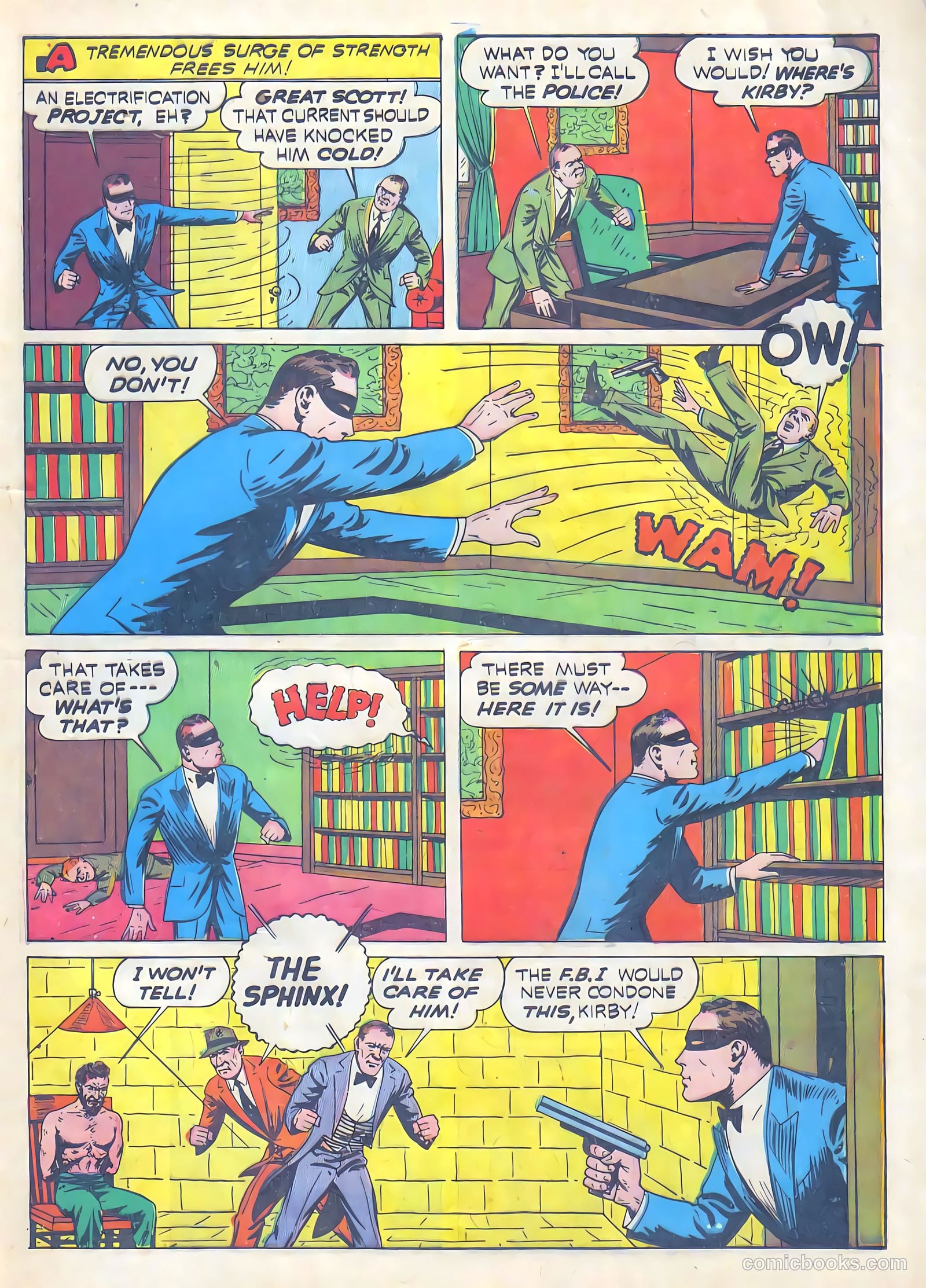 Exciting Comics #13 (1941) — page 58 of 69