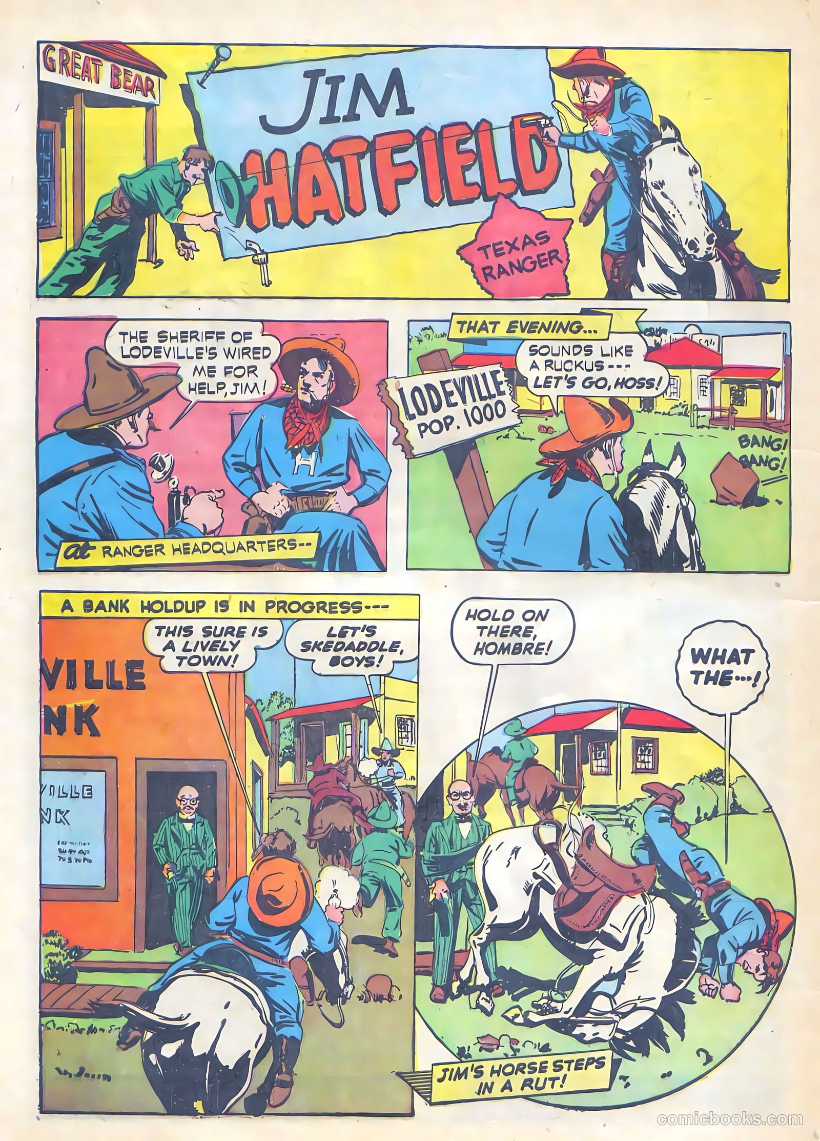 Exciting Comics #13 (1941) — page 61 of 69