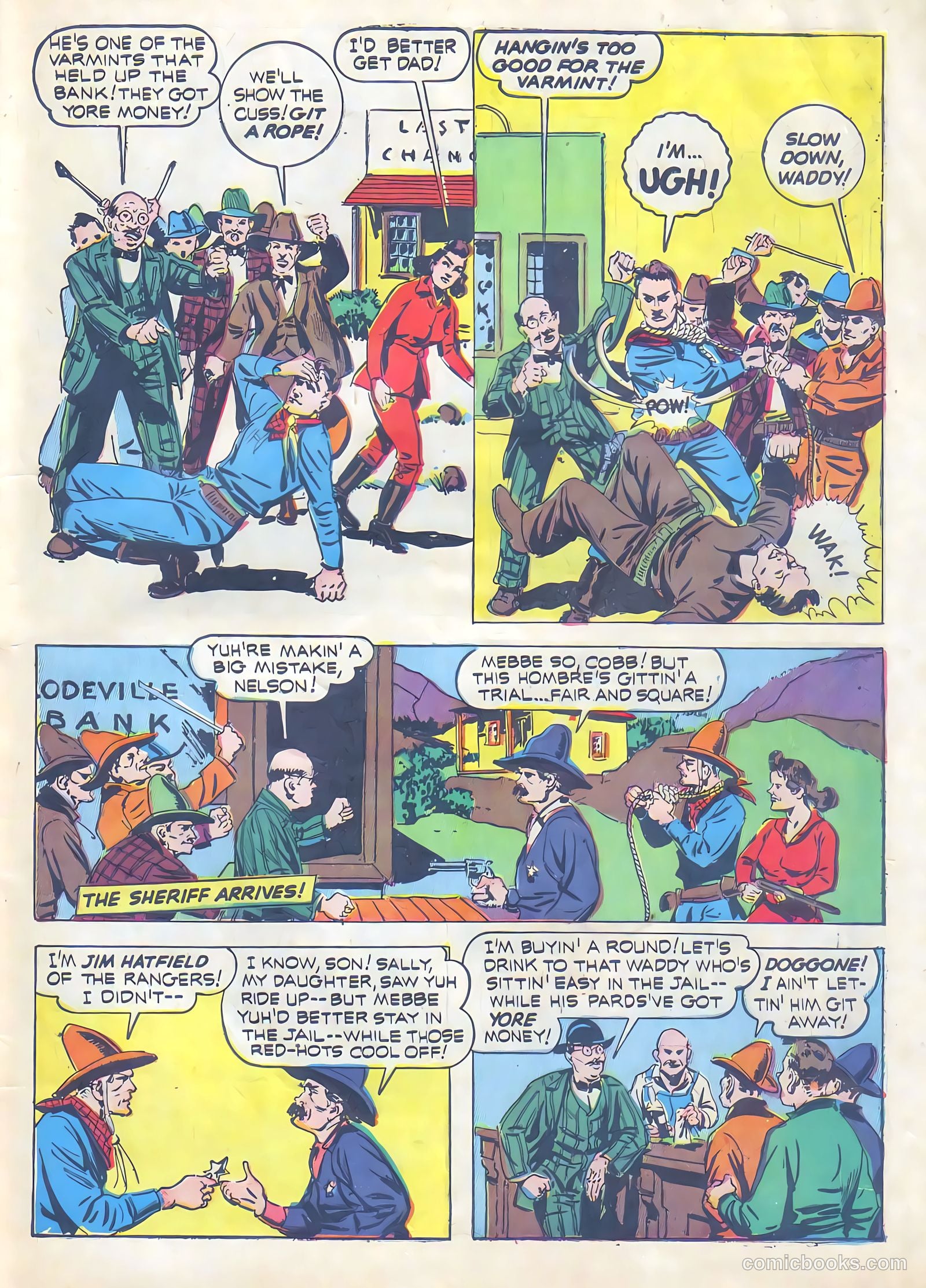 Exciting Comics #13 (1941) — page 62 of 69
