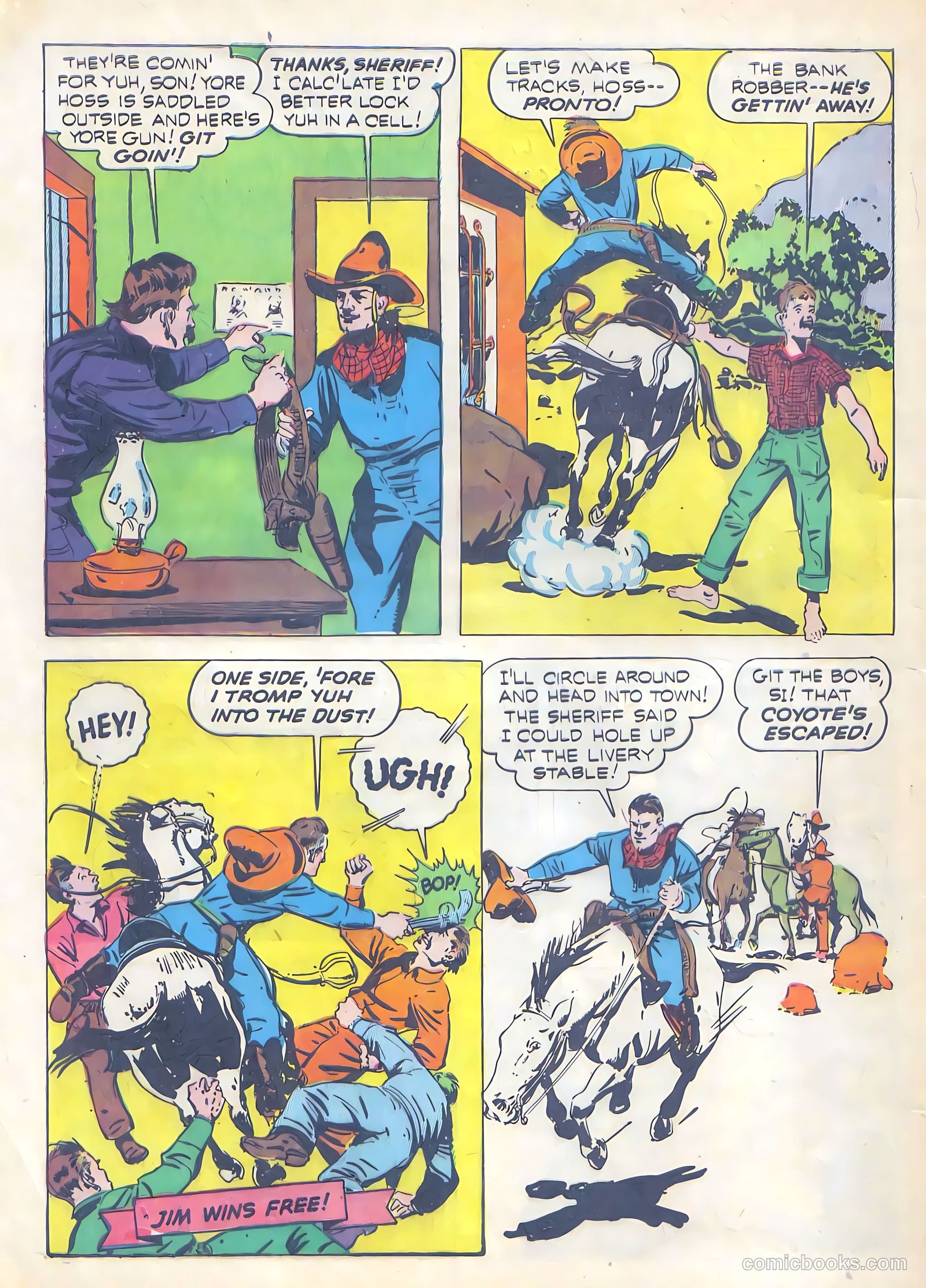 Exciting Comics #13 (1941) — page 63 of 69