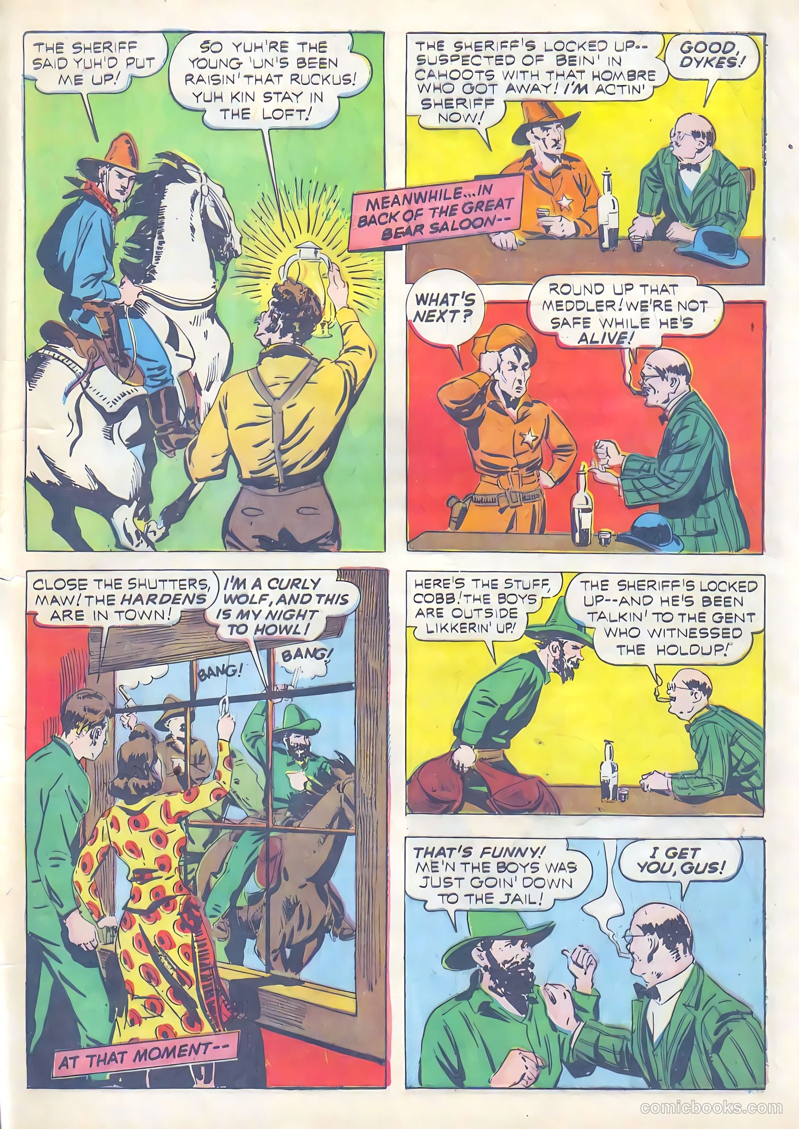 Exciting Comics #13 (1941) — page 64 of 69