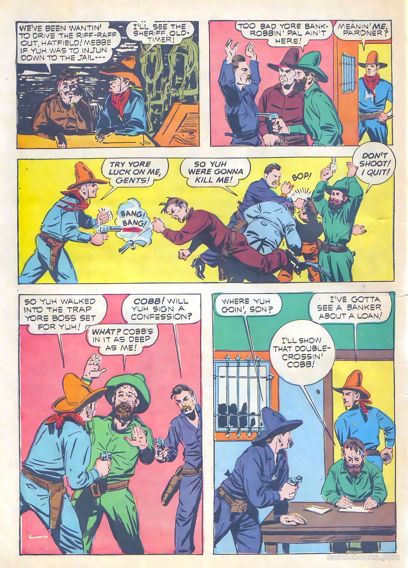Exciting Comics #13 (1941) — page 65 of 69