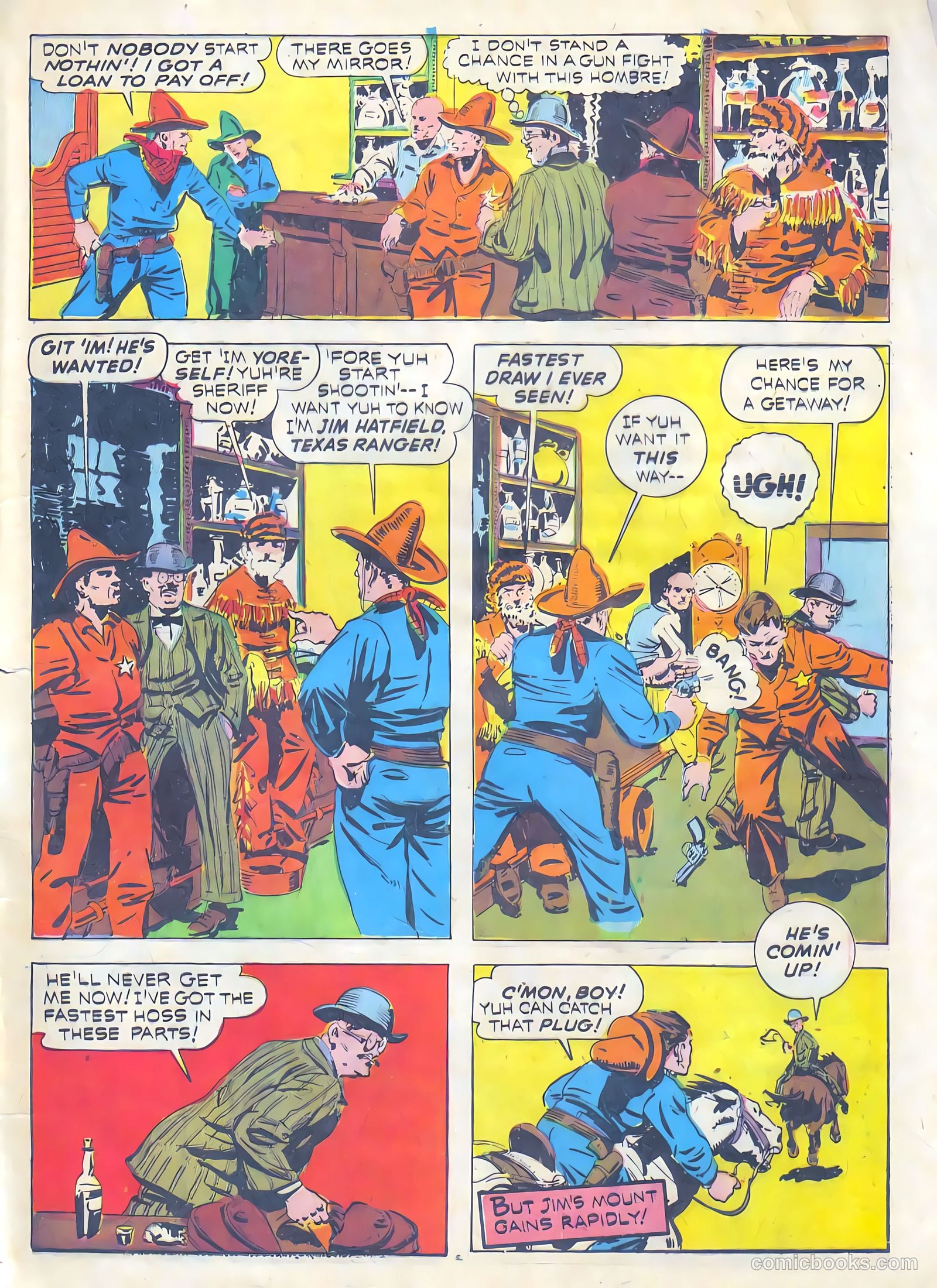Exciting Comics #13 (1941) — page 66 of 69
