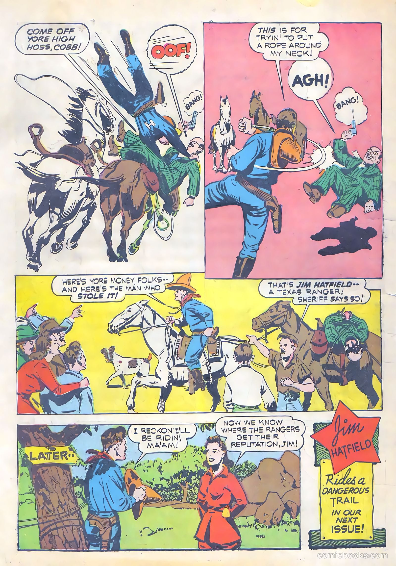 Exciting Comics #13 (1941) — page 67 of 69