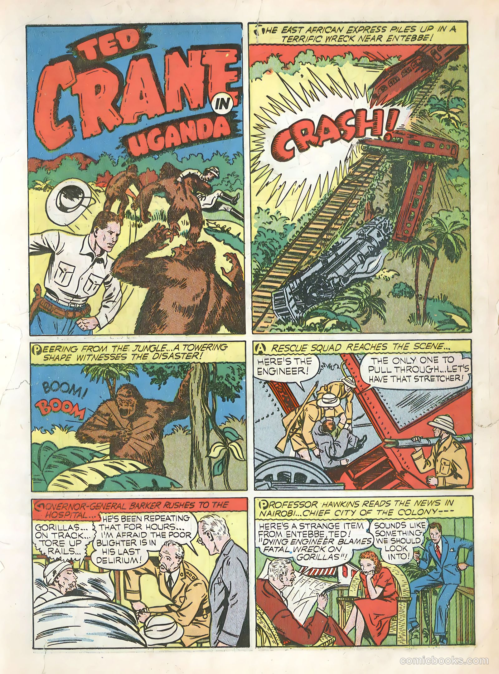 Exciting Comics #8 (1940) — page 3 of 68