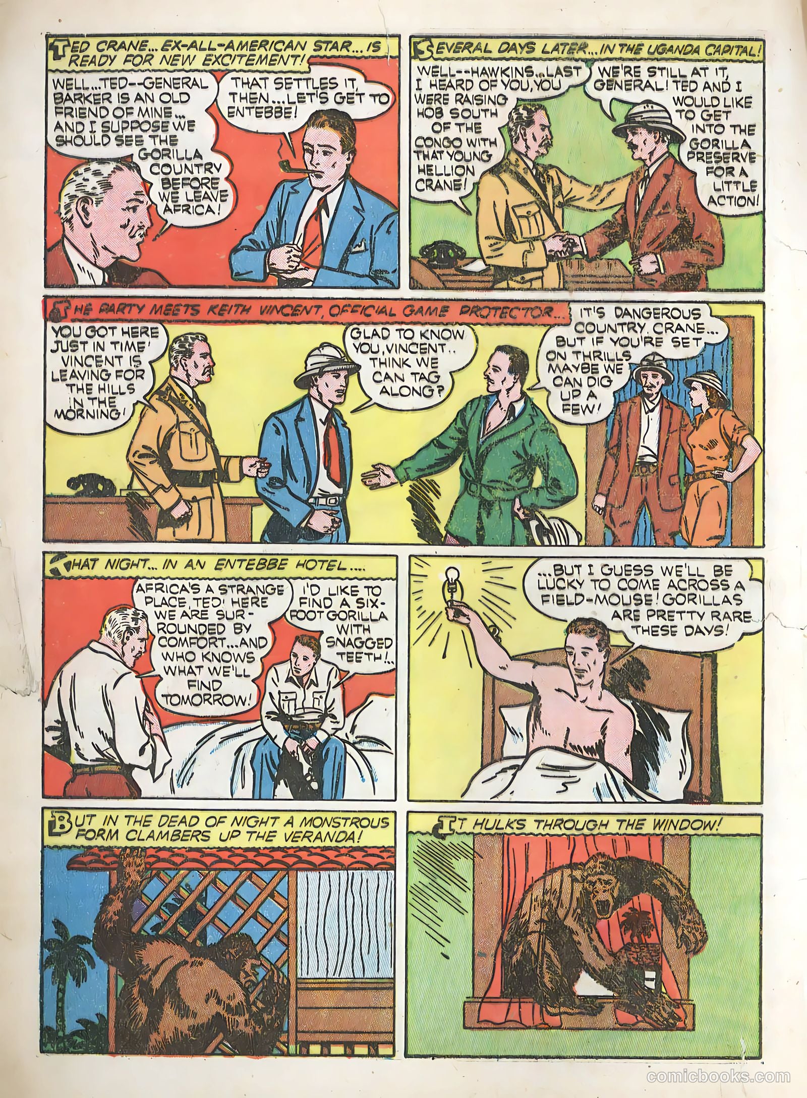 Exciting Comics #8 (1940) — page 4 of 68