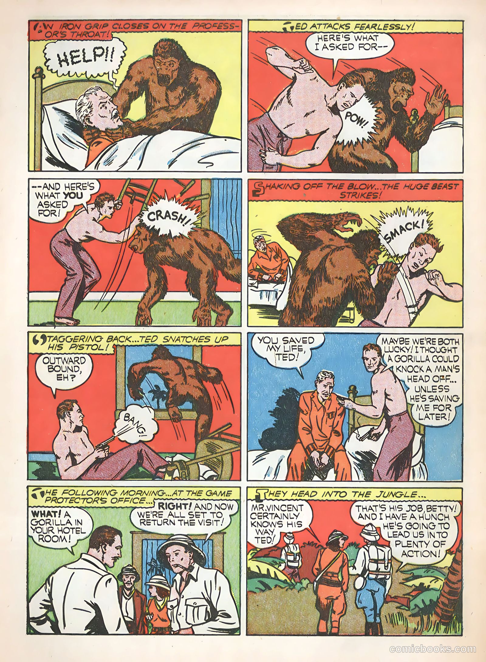 Exciting Comics #8 (1940) — page 5 of 68